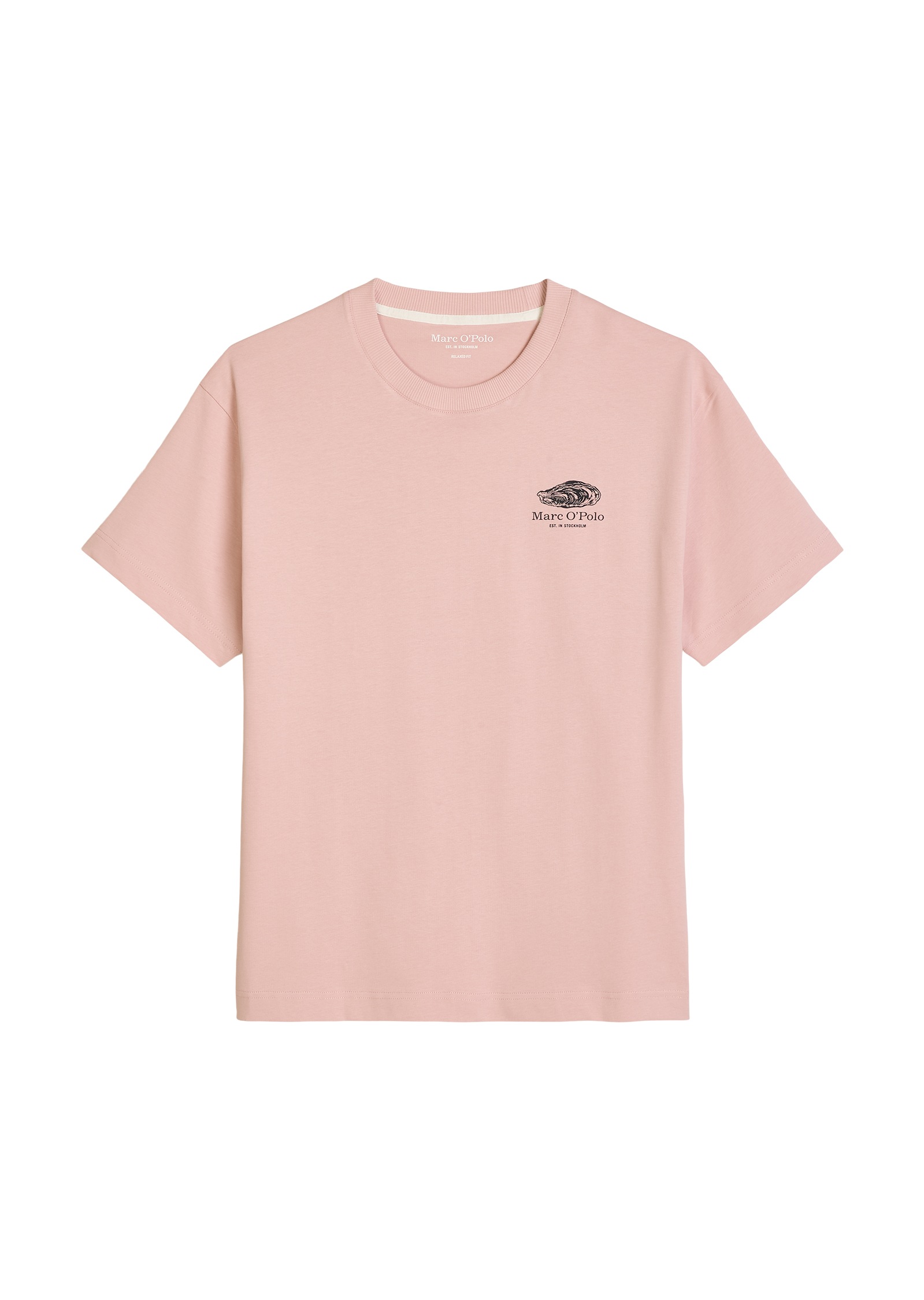 Marc O'Polo T-Shirt loose mit maritinem Rückenprint