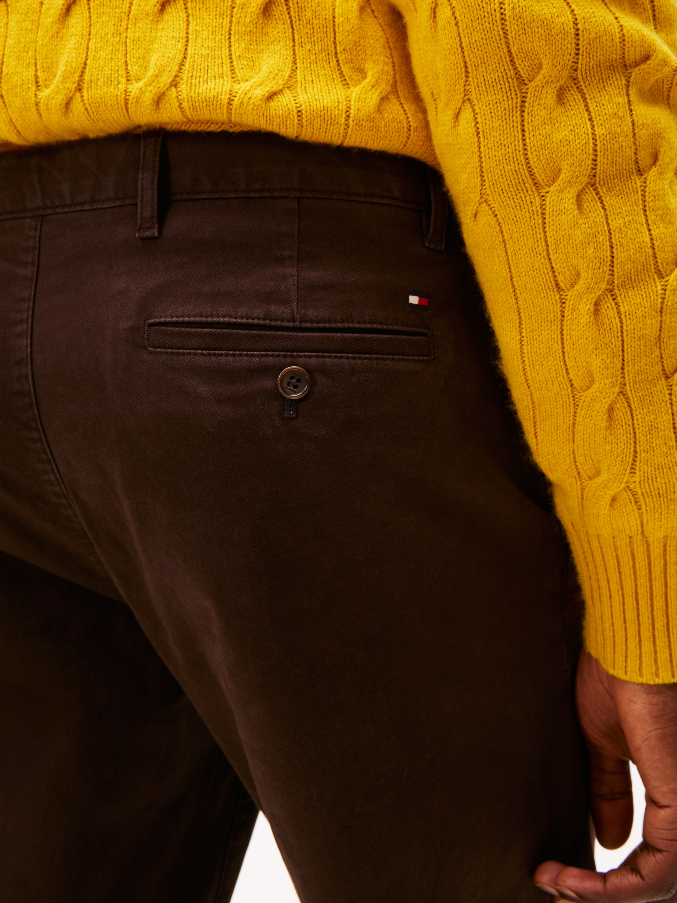 Tommy Hilfiger Chinohose »CORE HARLEM ESSENTIAL TWILL«, relaxed, basic, schlichtes Design