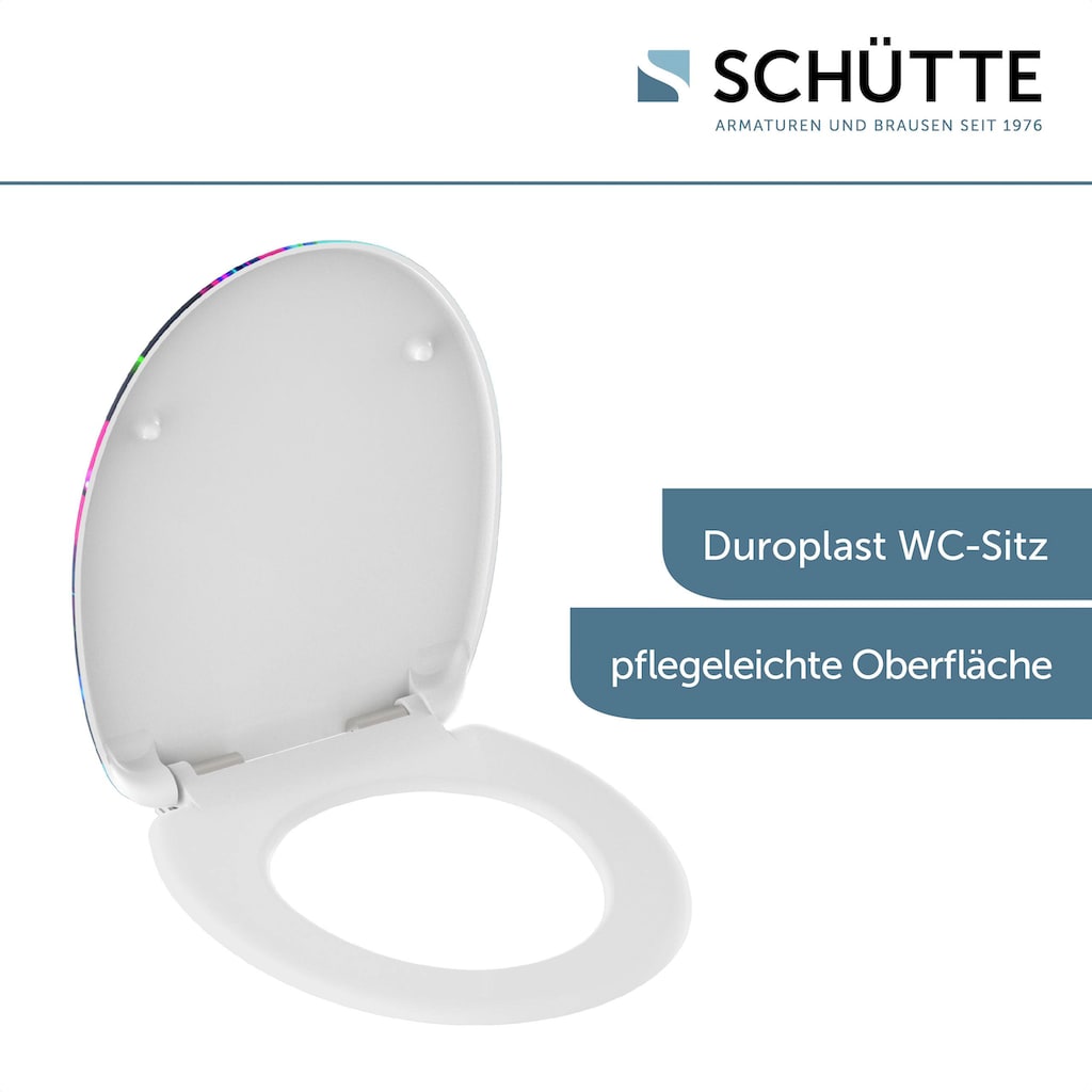 Schütte WC-Sitz »Neon Paint«