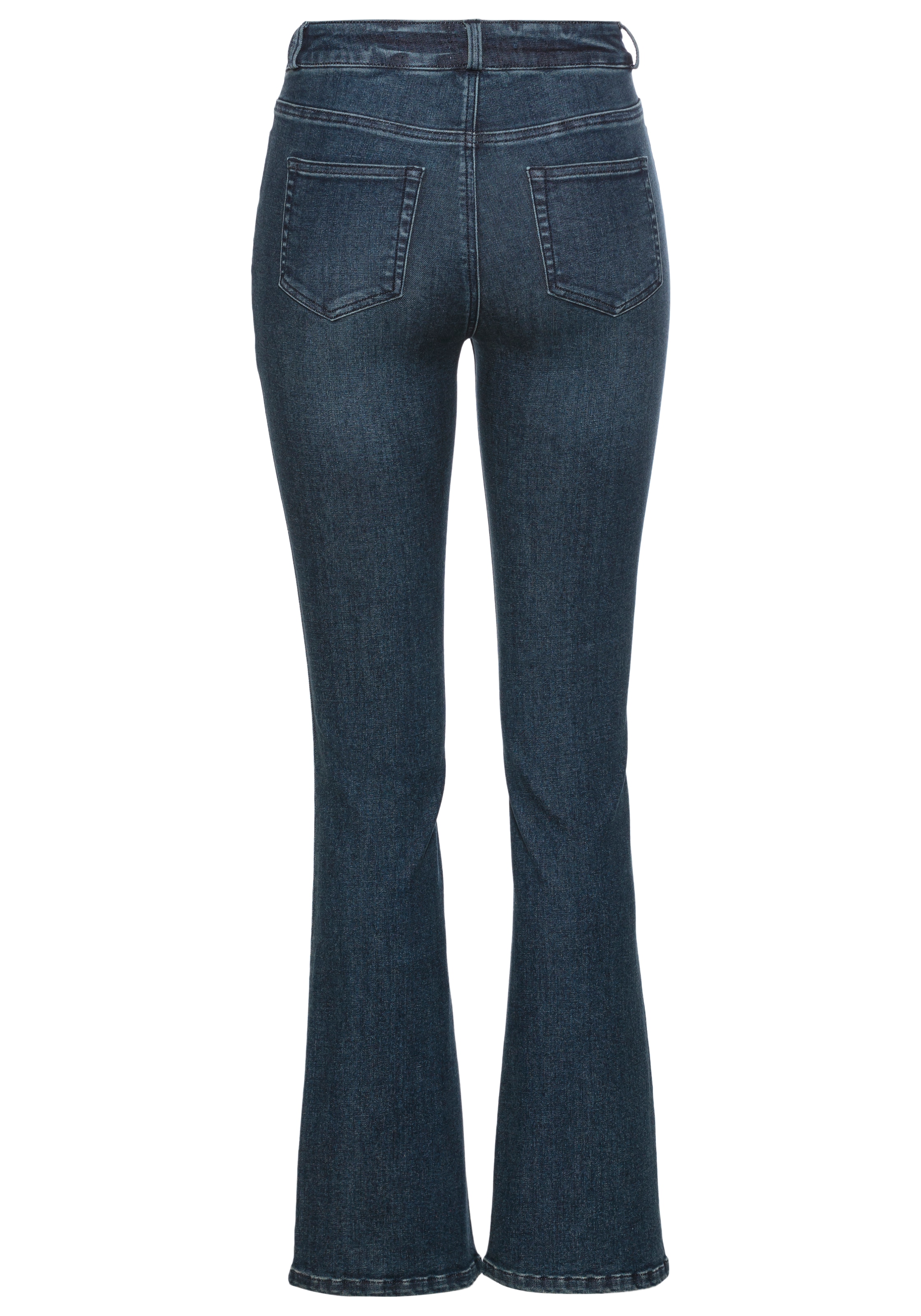 Arizona Bootcut-Jeans »Ultra Soft«, elastische Passform, ausgestellte Beinform, hohe Leibhöhe
