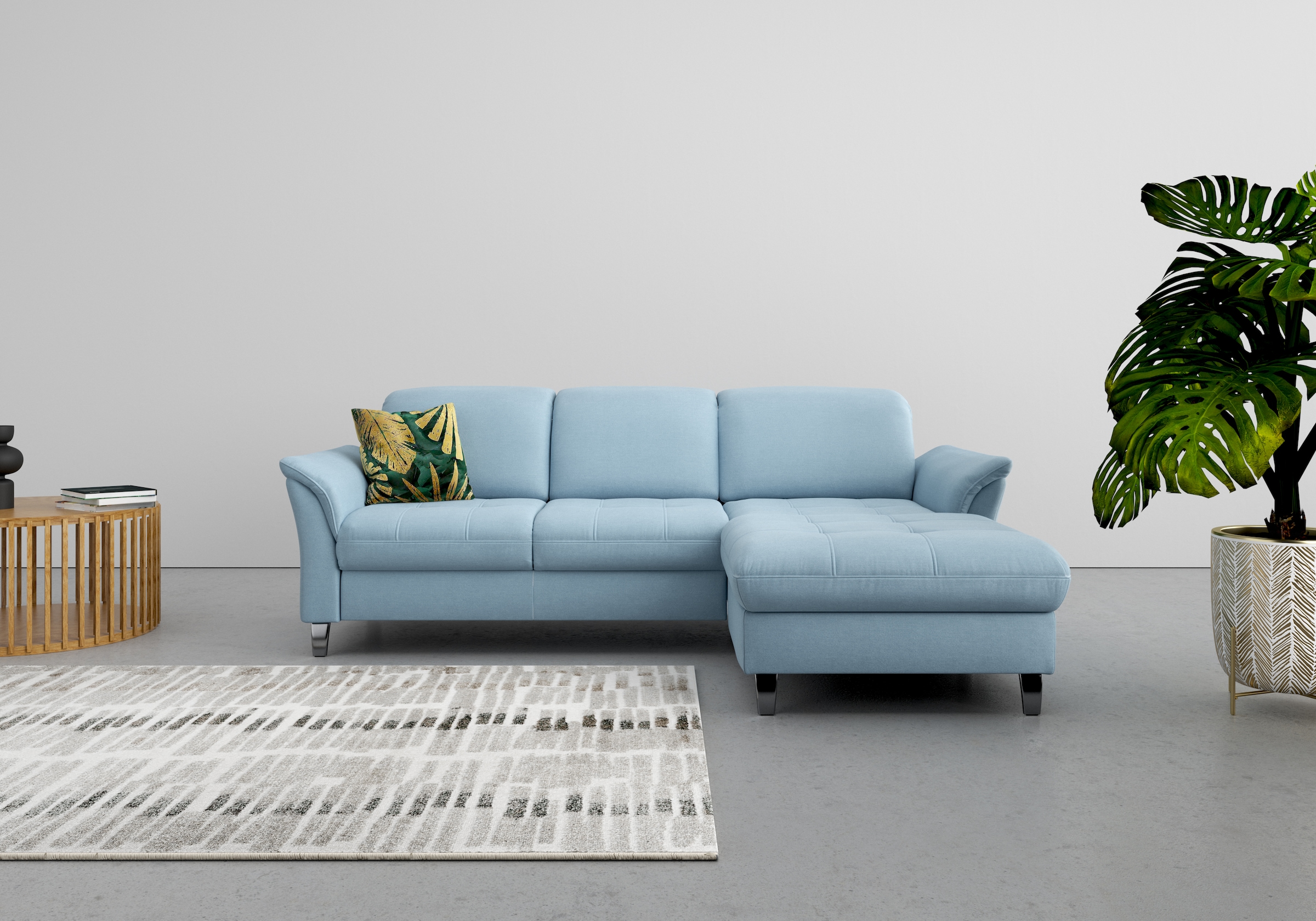 sit&more Ecksofa "Maggiore L-Form", wahlweise mit Kopfteilverstellung, Bett günstig online kaufen