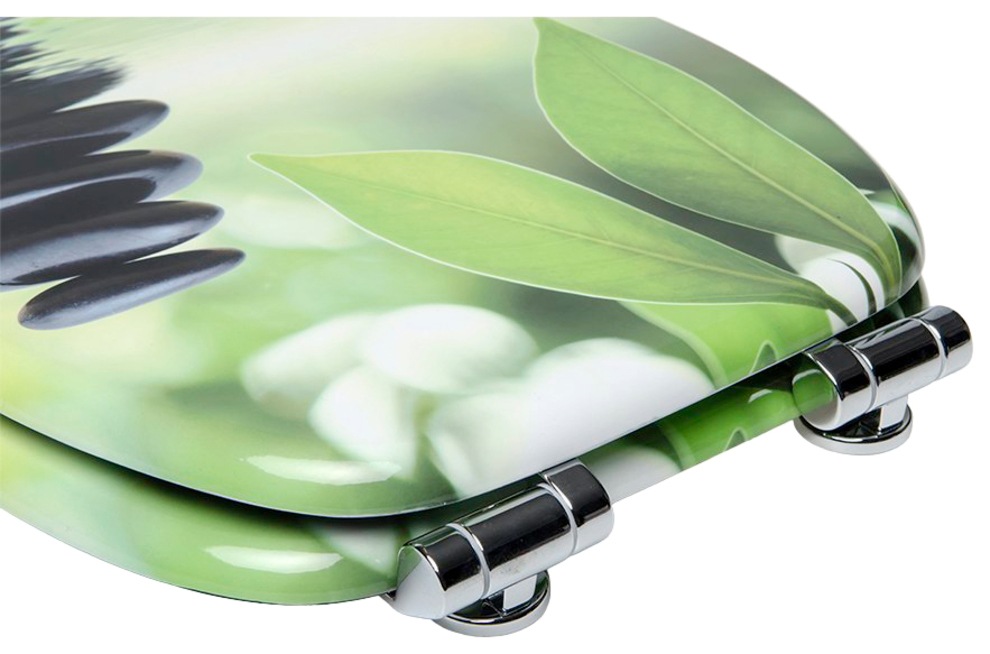 Sanilo Badaccessoire-Set »Harmony« bestehend aus WC-Sitz, Badteppich, Stöpsel, Seifenspender, WC-Bürste