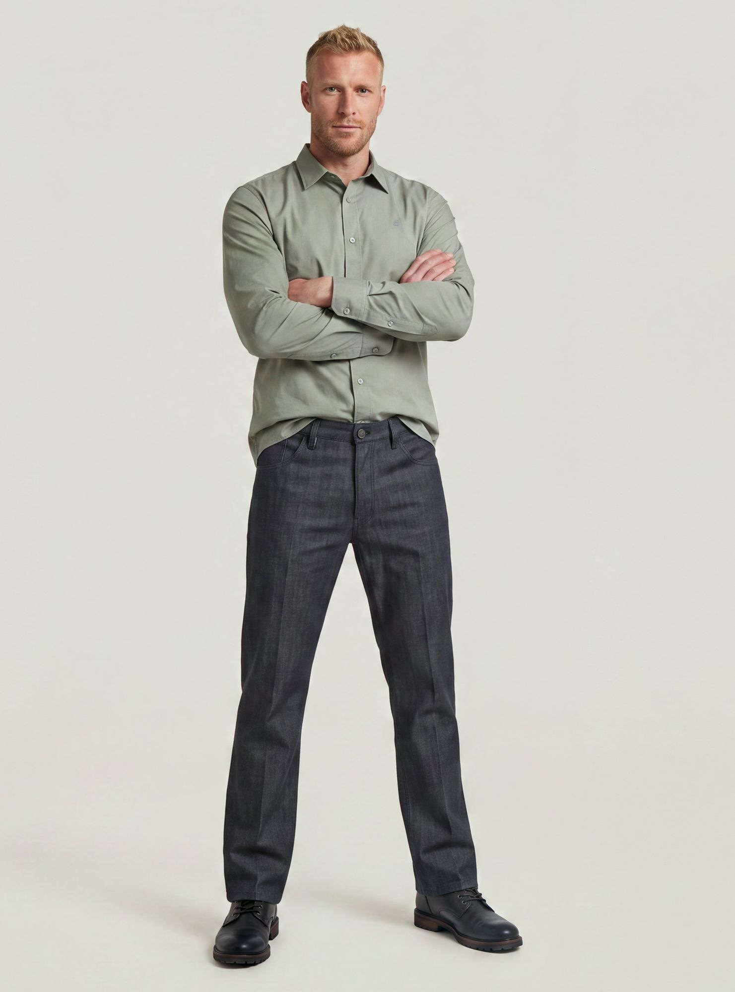 G-STAR Langarmshirt »Uniform Slim Hemd«