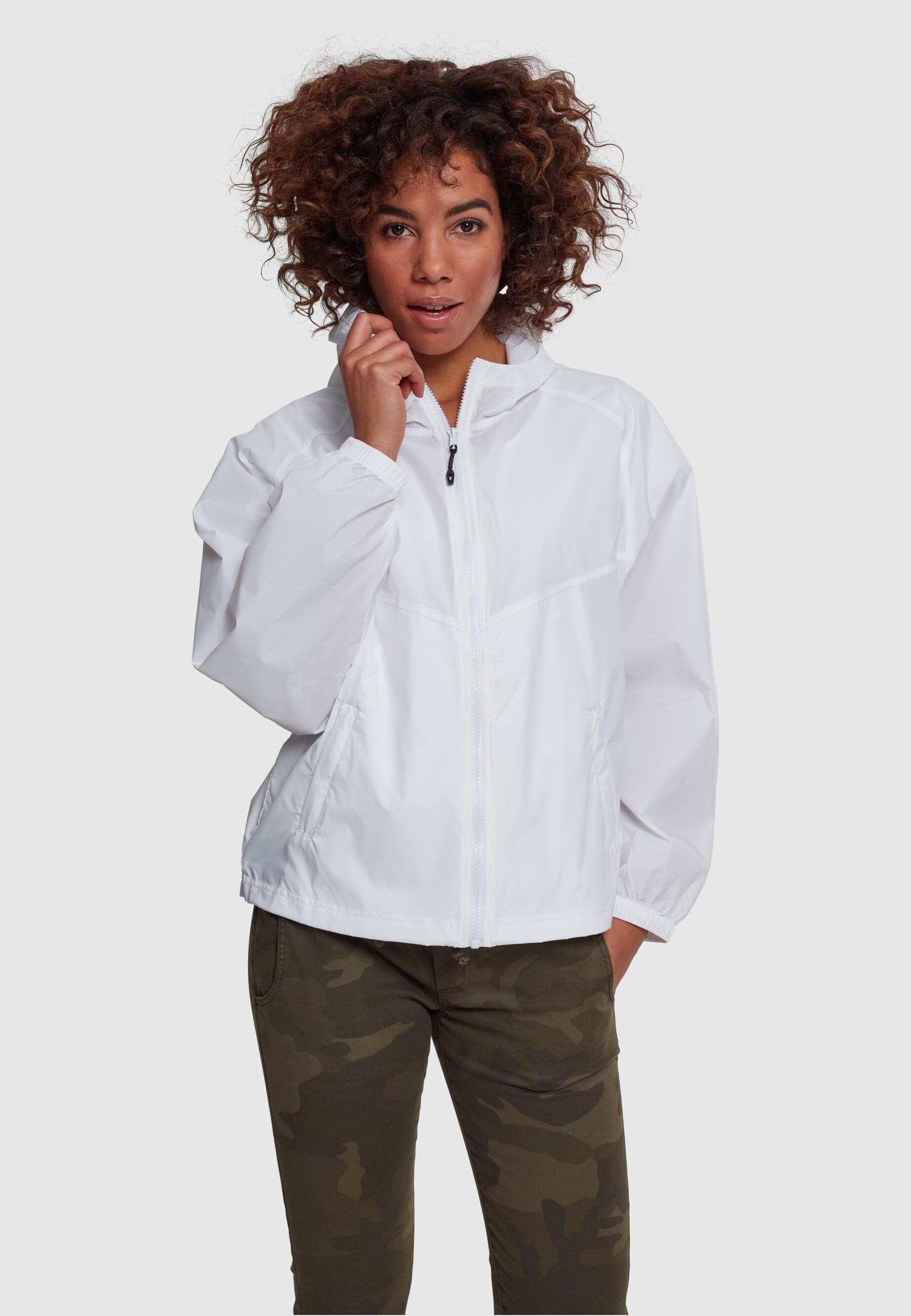 URBAN CLASSICS Anorak »Urban Classics Damen Ladies Oversize Windbreaker«, (1 St.), mit Kapuze