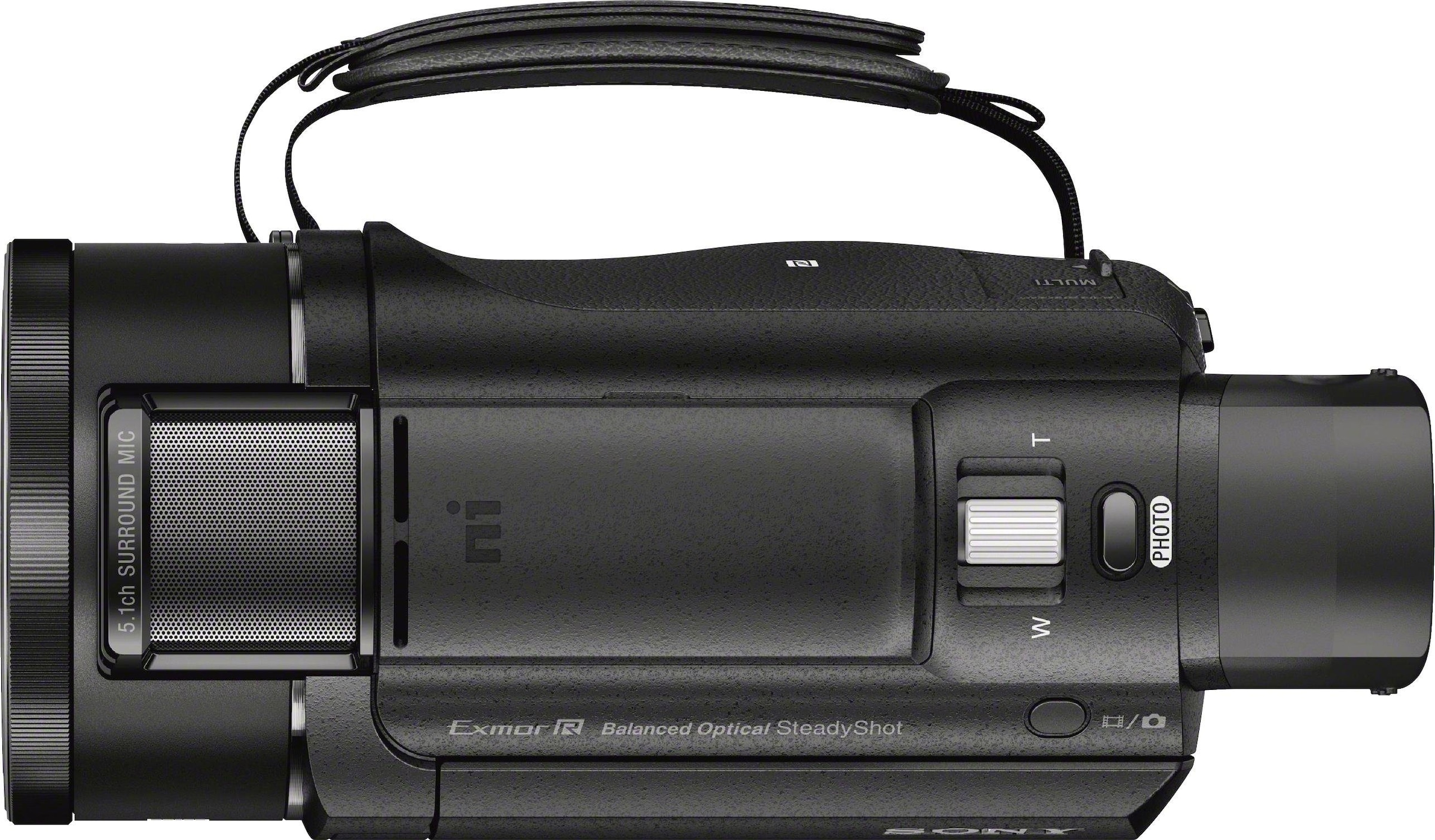 Sony Camcorder »FDRAX53VGPDI.EU«, 4K Ultra HD, NFC-WLAN (Wi-Fi), 20 fachx opt. Zoom, inkl. CG-60 Mikrofon & JOBY GorillaPod