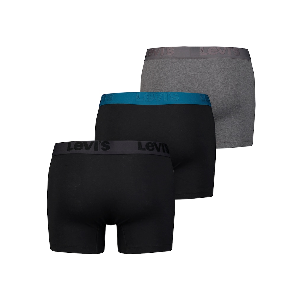Levi's® Boxershorts, (Packung, 3 St.)
