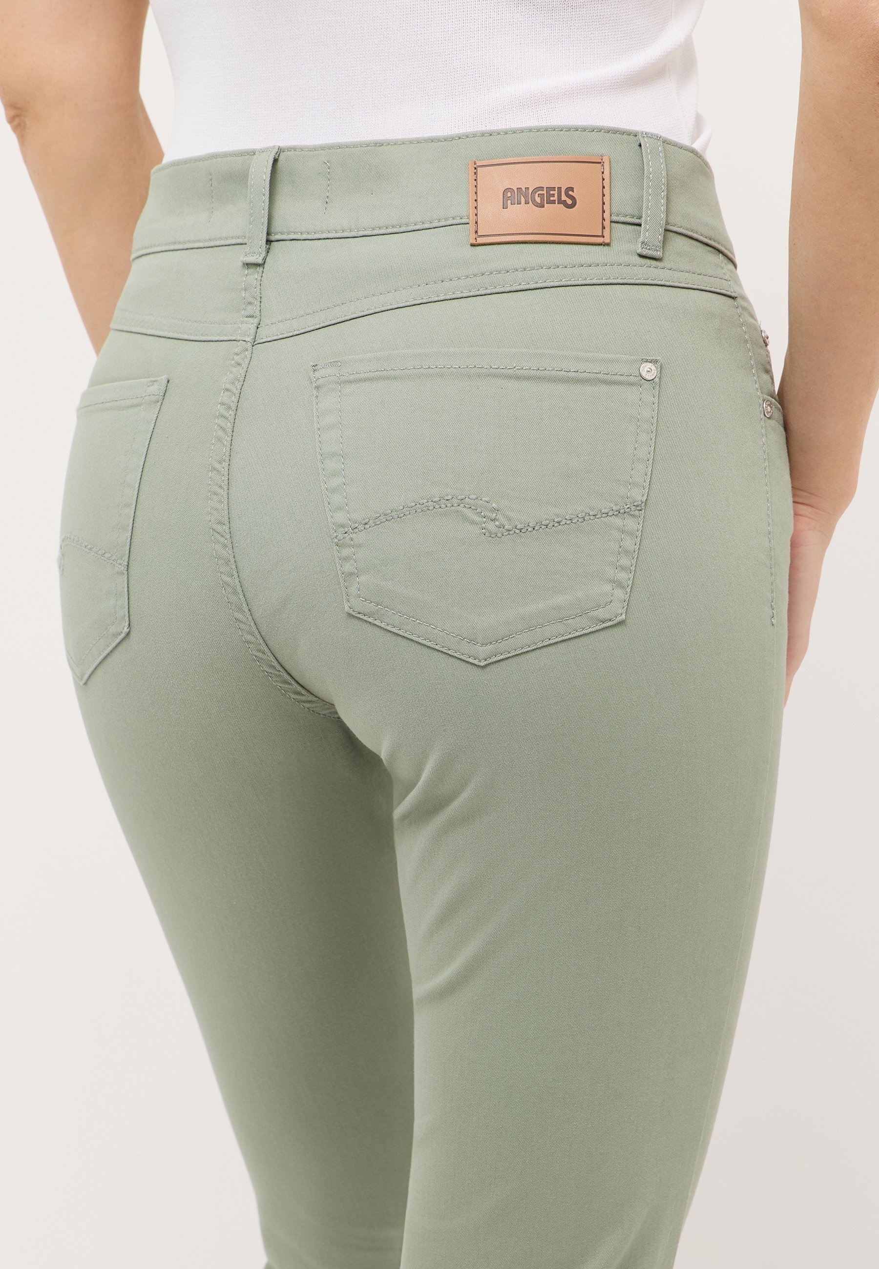 ANGELS Straight-Jeans »CICI« in Slim Fit-Passform