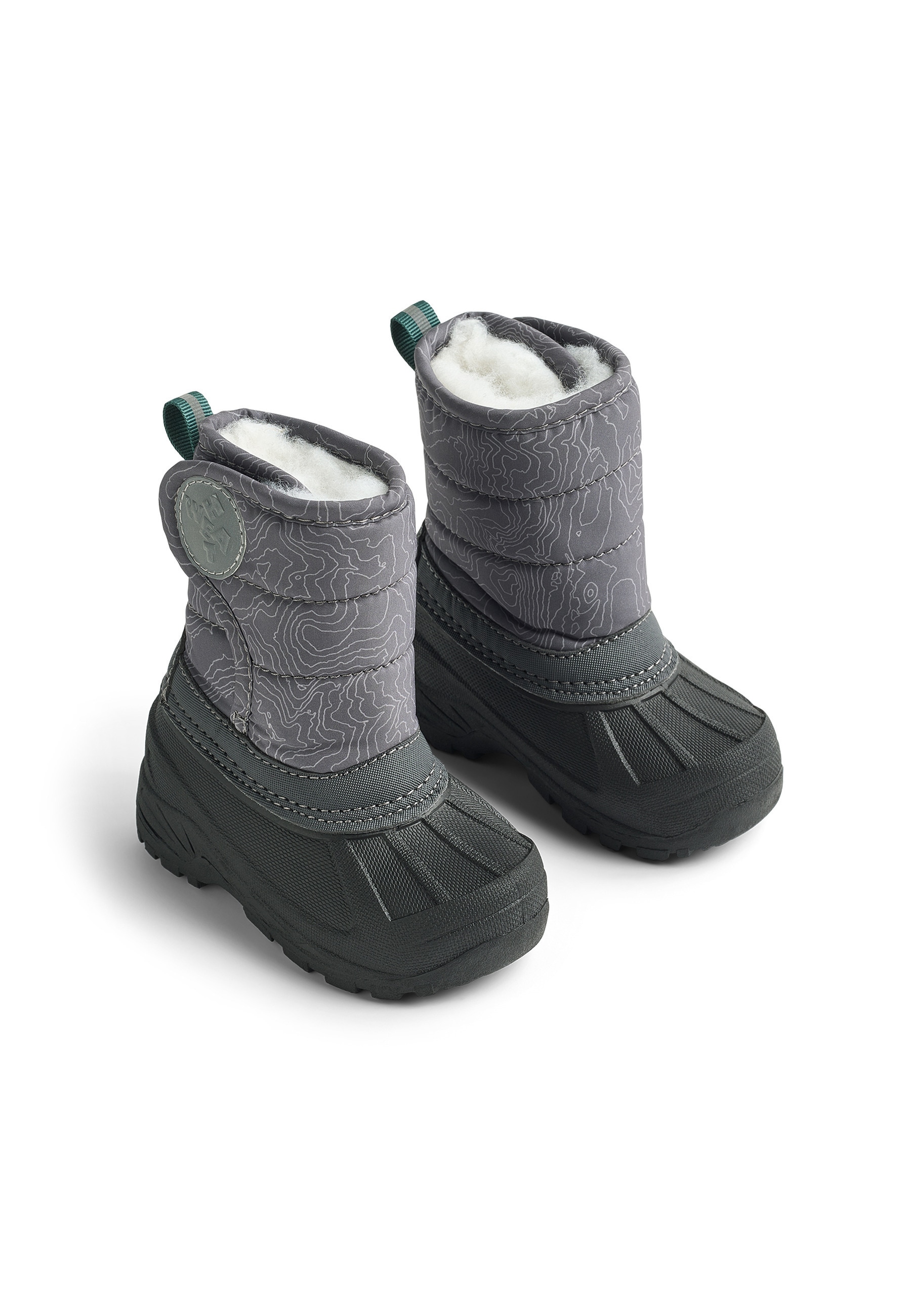 WHEAT Mädchen Stiefel "WHEAT Winterboot Winty", Gr. 30, grau, Polyester, Schuhe