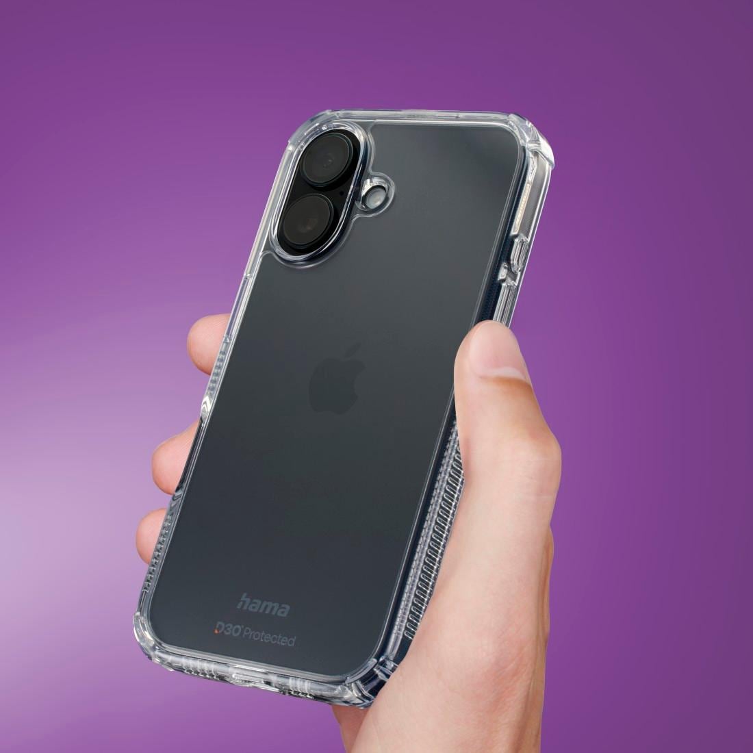 Hama Smartphone-Hülle »Handyhülle „Extreme Protect“ f. iPhone 16 Plus (stoßfest, sturzsicher)«, iPhone 16 Plus, 17 cm (6,7 Zoll)