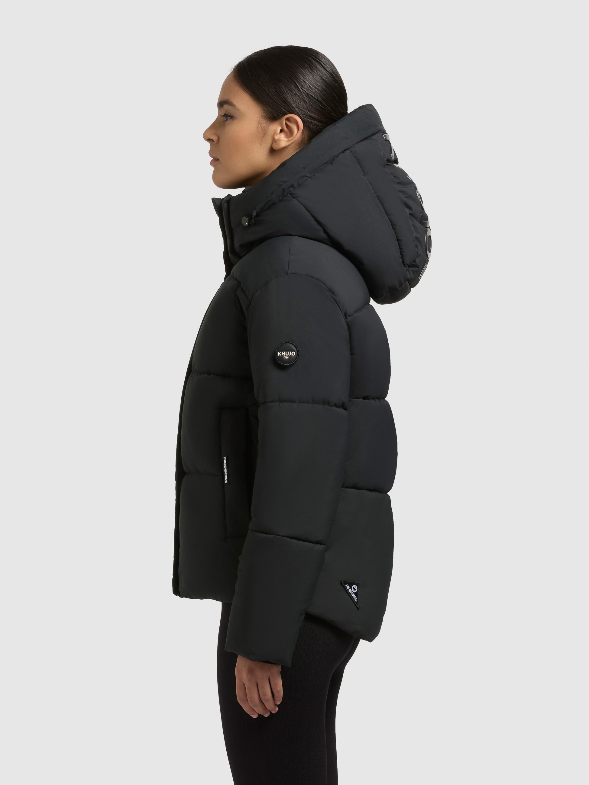 khujo Steppjacke »DEVINA2 MATT« mit Kapuze