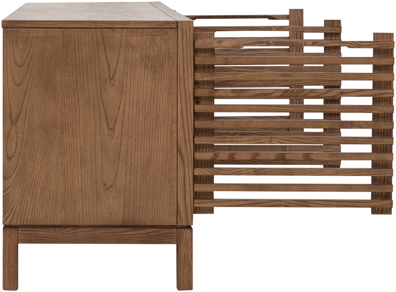 andas TV-Board »Tanner 4-türige Medienkonsole aus Eschenholz« 1 Stk. tlg.