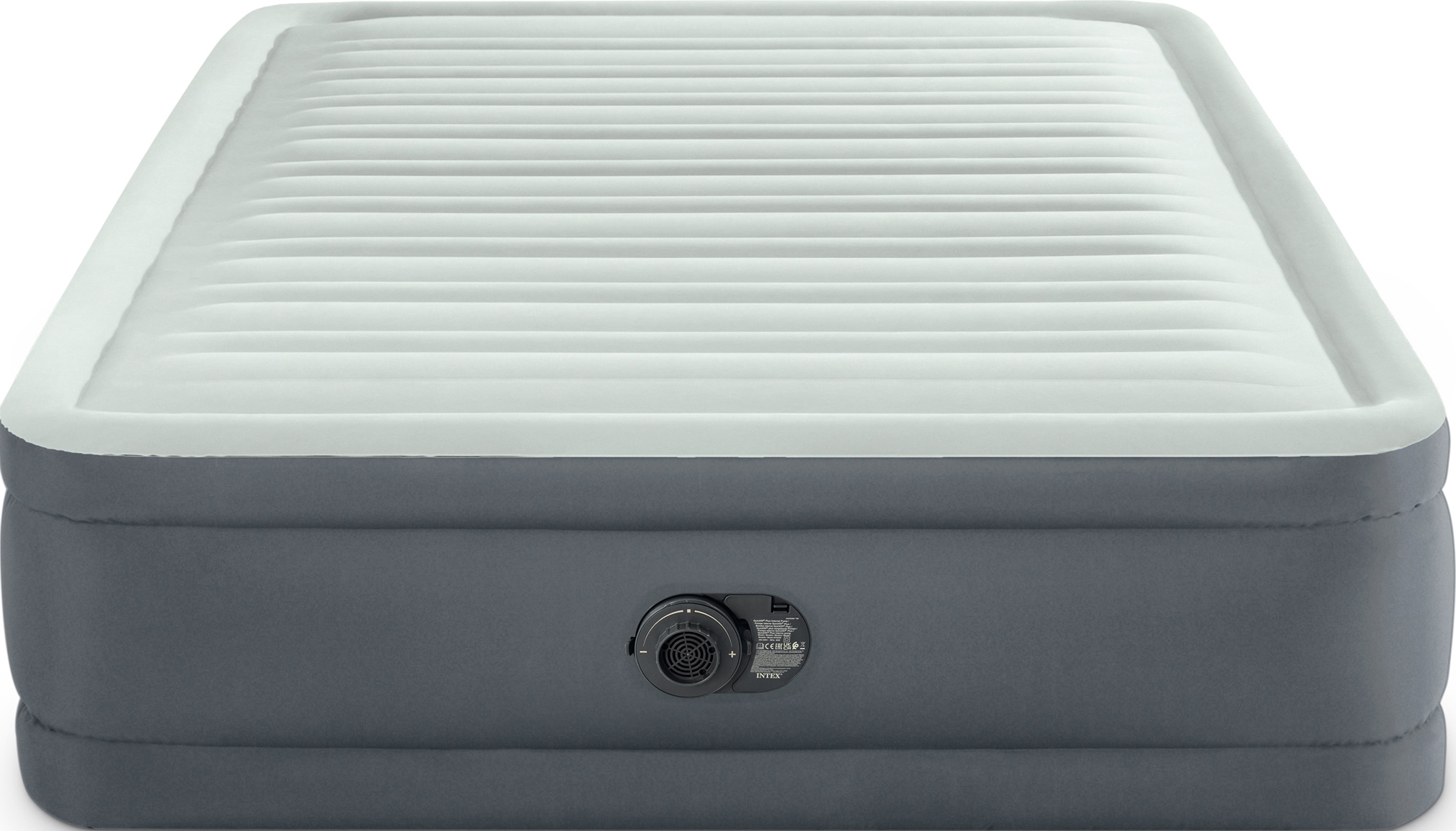 INTEX Luftbett "PremaireElevated", B/H/L: 152cm x 46cm x 203cm, grau, Luftbetten