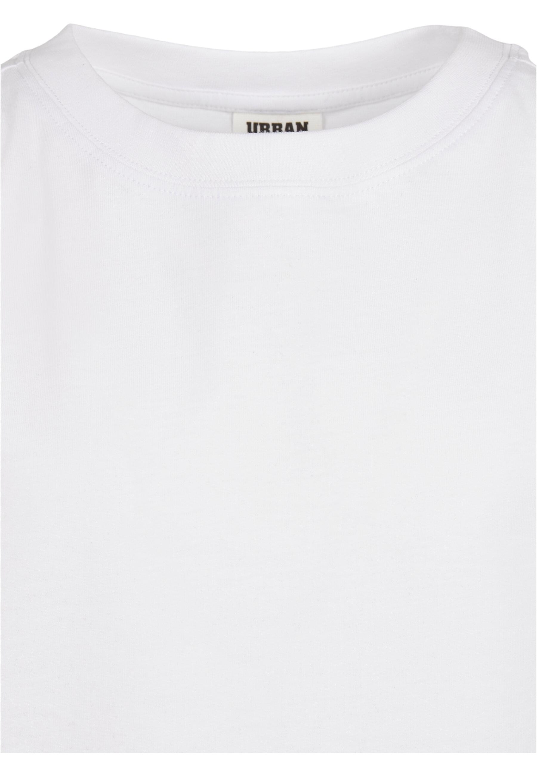 URBAN CLASSICS T-Shirt »Urban Classics Damen Girls Organic Extended Shoulder Tee«, (1 tlg.)
