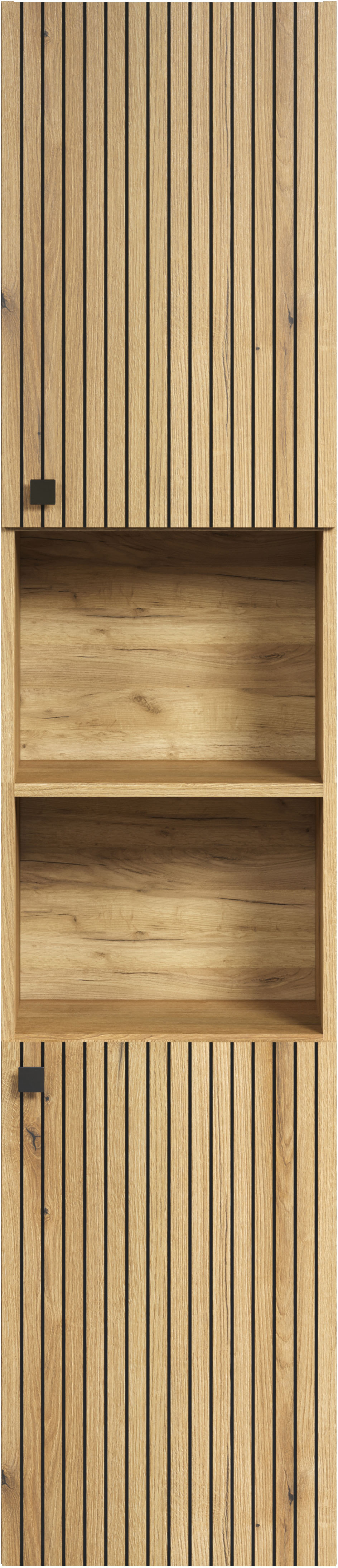 Thumbnail - welltime Hochschrank "Amrum", (1 St.), Badezimmerschrank mit und ohne Schublade - (B/T/H) 40-70/31/186 cm