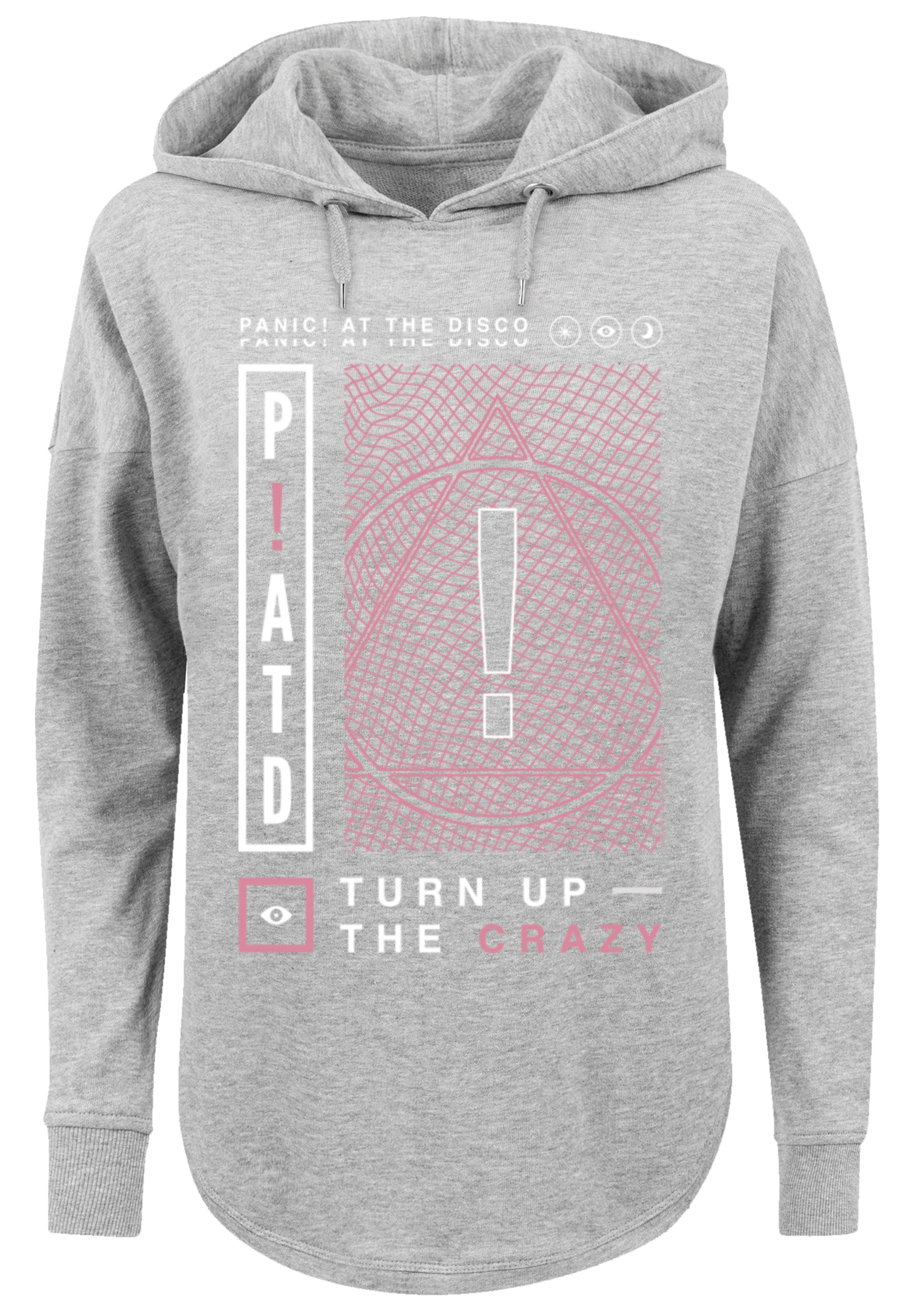 F4NT4STIC Kapuzenpullover "Panic At The Disco Turn Up The Crazy", Premium Q günstig online kaufen