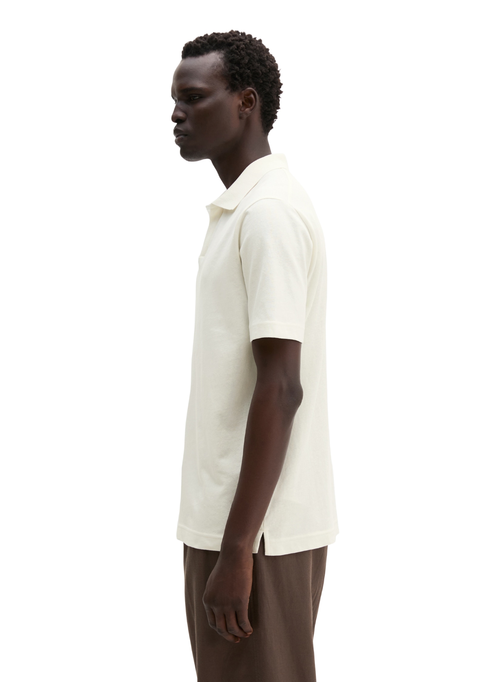 Marc O'Polo Poloshirt »aus Baumwoll-Leinen-Mix«