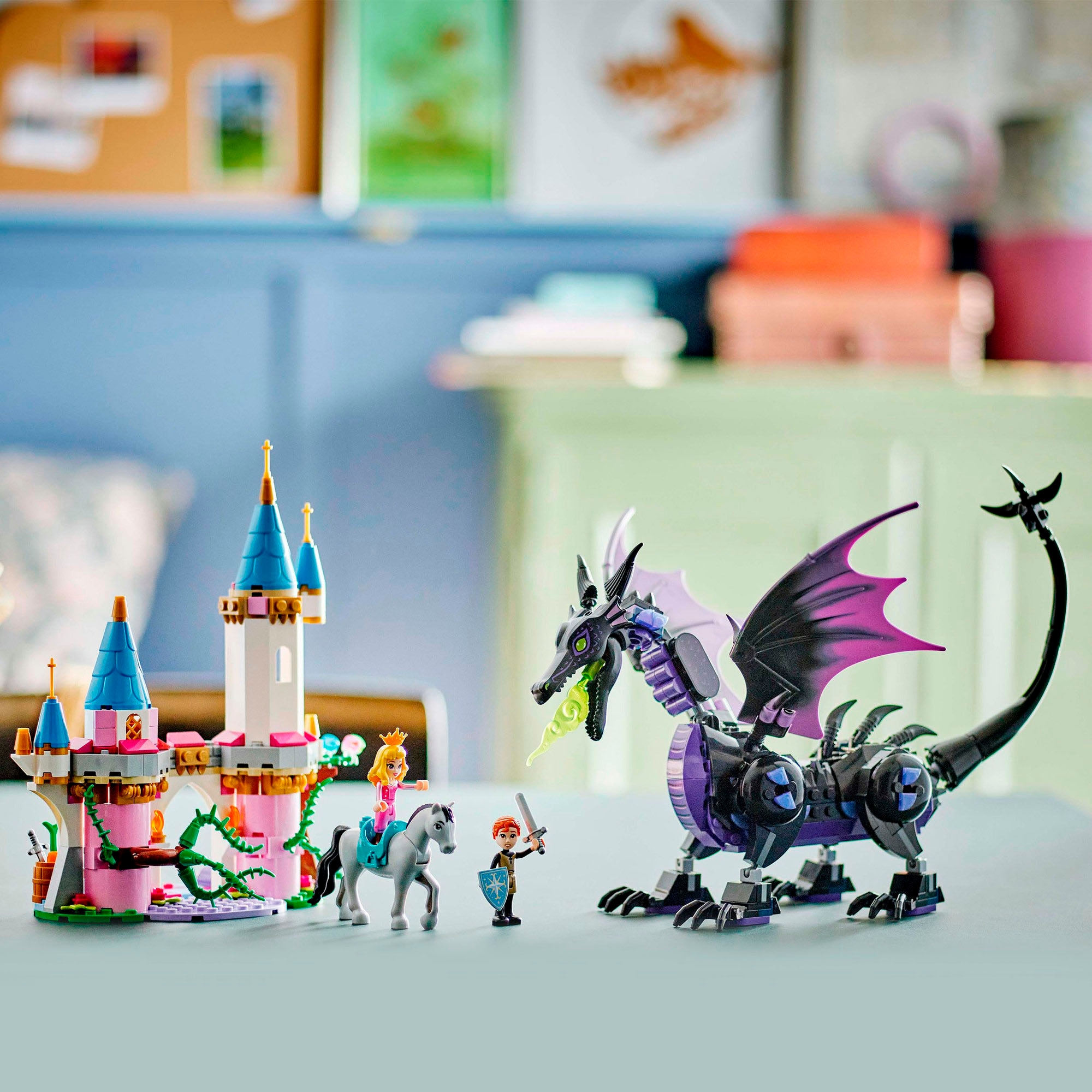 LEGO® Konstruktionsspielsteine »Malefiz als Drache (43240), LEGO Disney Princess«, (583 St.), Made in Europe