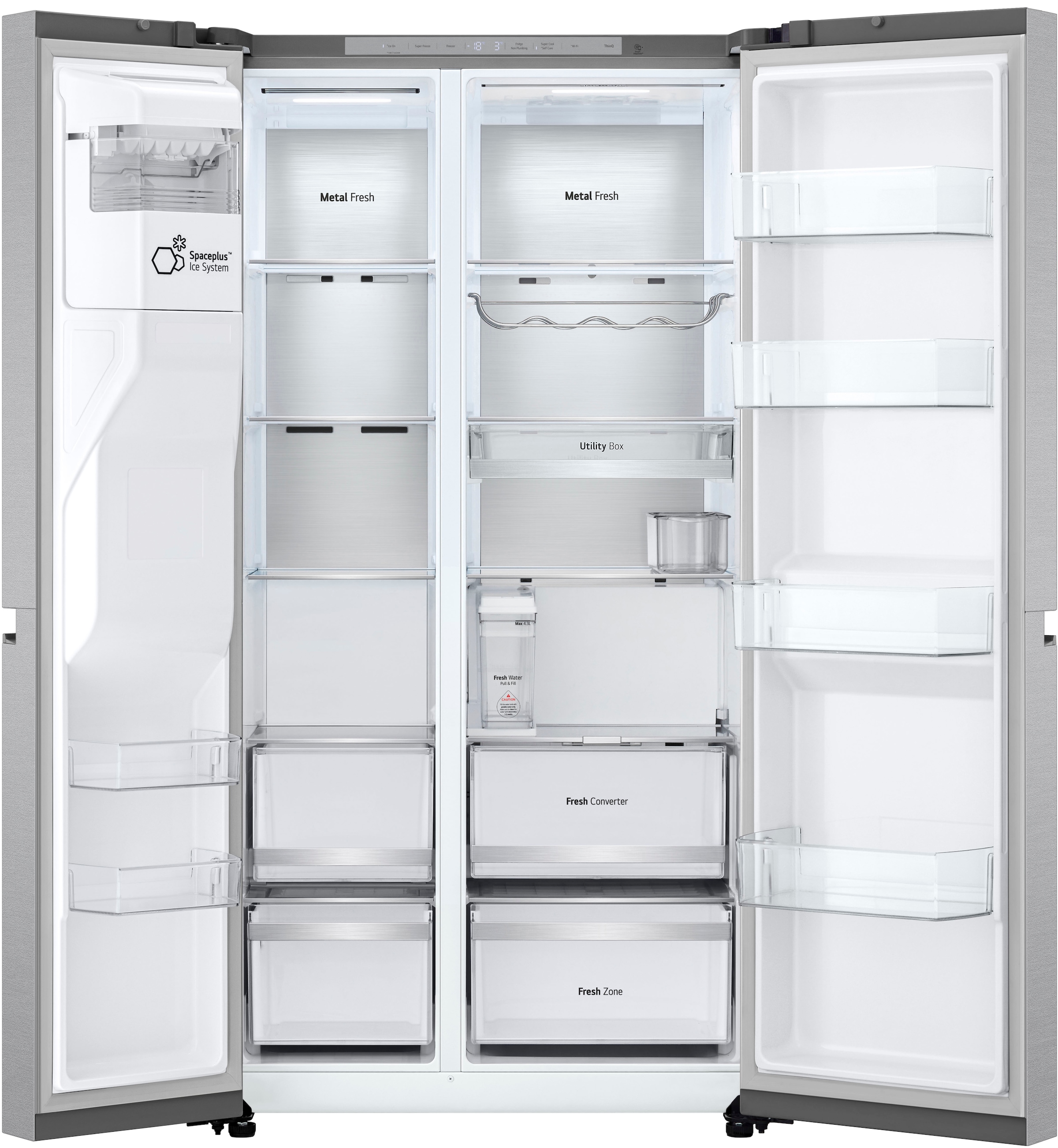 LG Side-by-Side L-Serie »GSLE91MBAB«