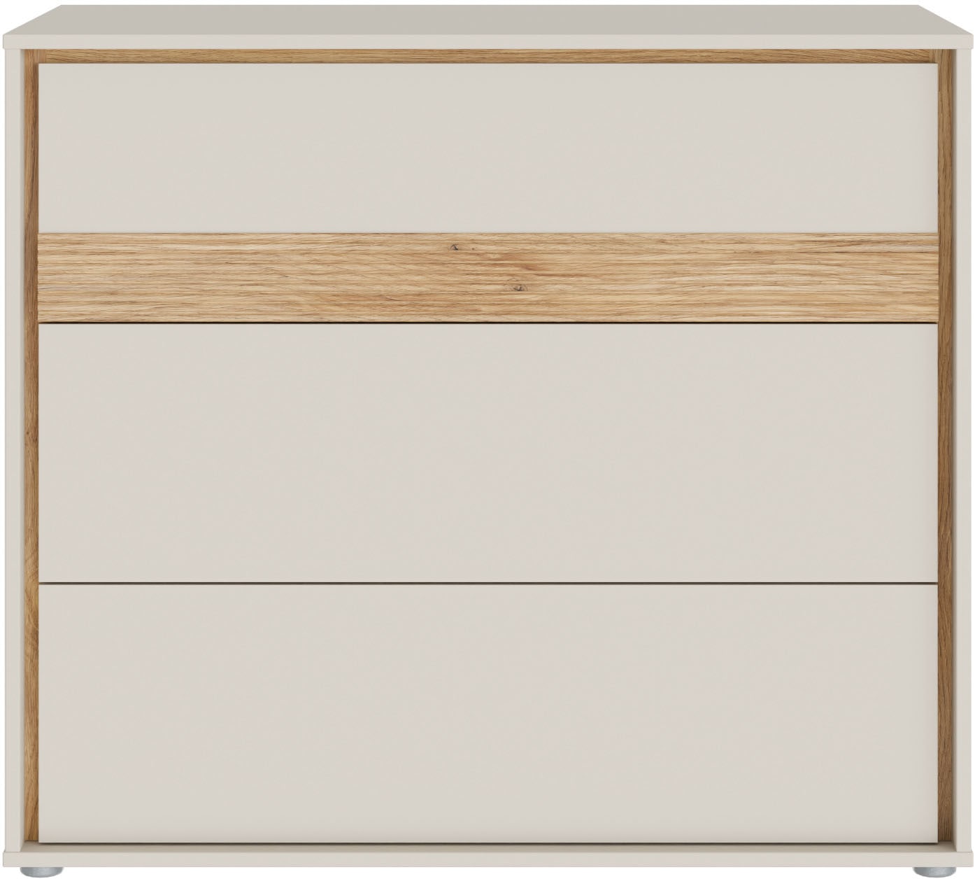 FORTE Schubkastenkommode, B/H/T 96,3/84,1/50,2 cm