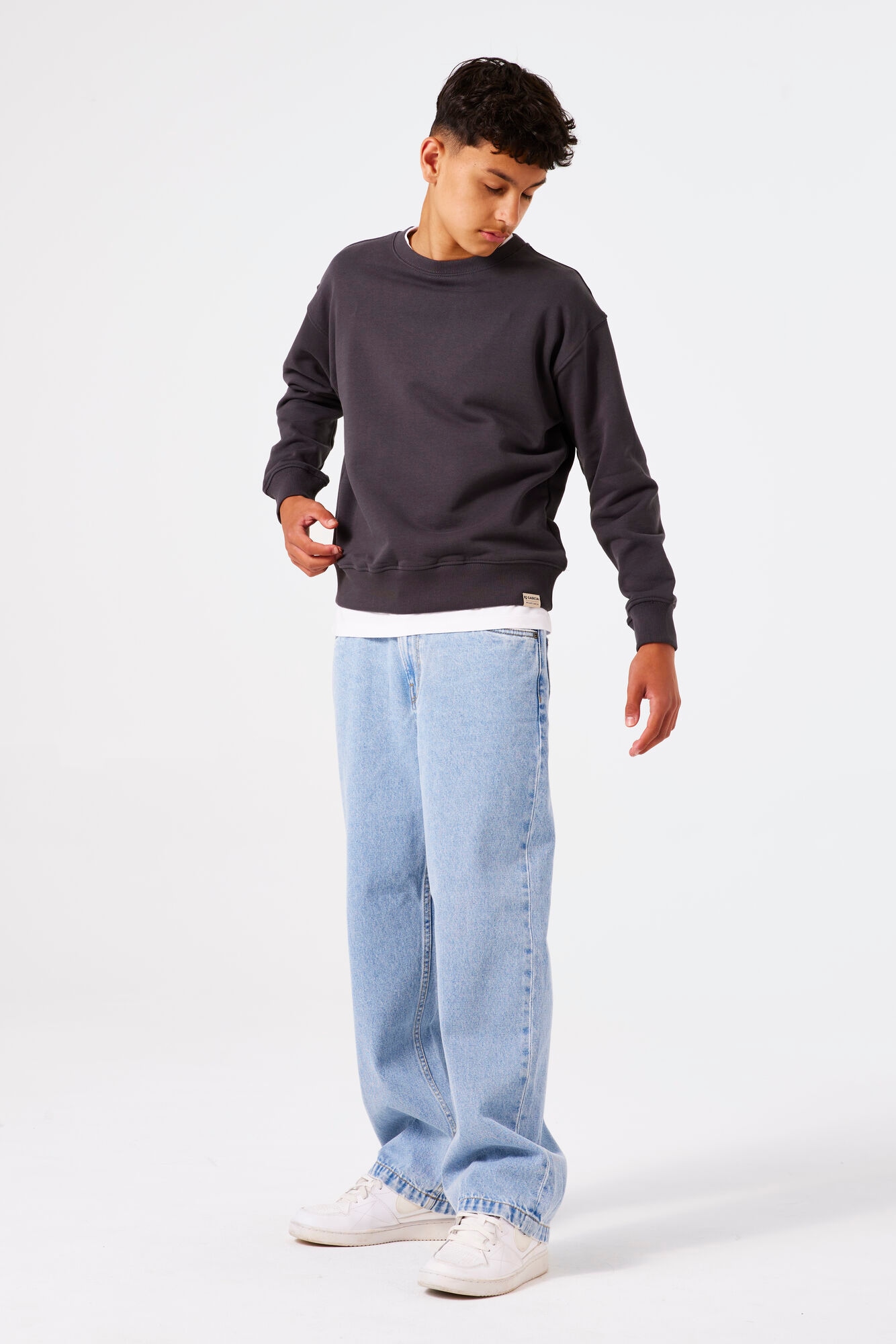 Garcia Sweater, mit Rippbündchen