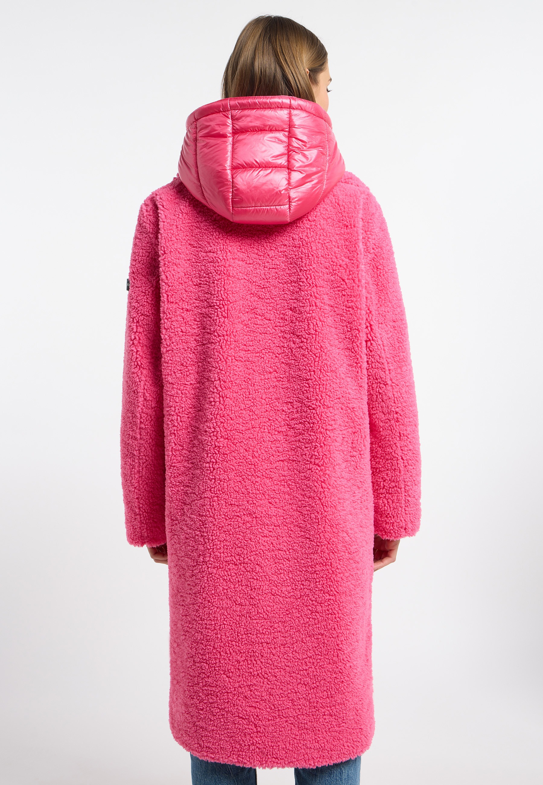 Frieda & Freddies Wintermantel »Fake Fur Coat / Gine2«, mit Taschen