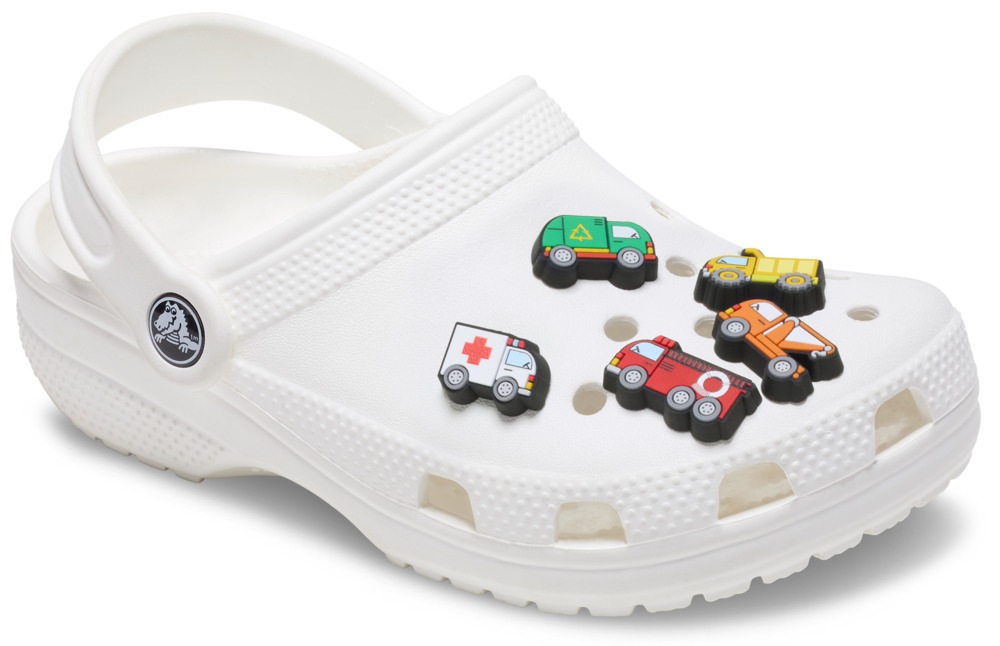 Crocs Schuhanstecker »Jibbitz™ Tiny Work Trucks«, Schuh Anstecker