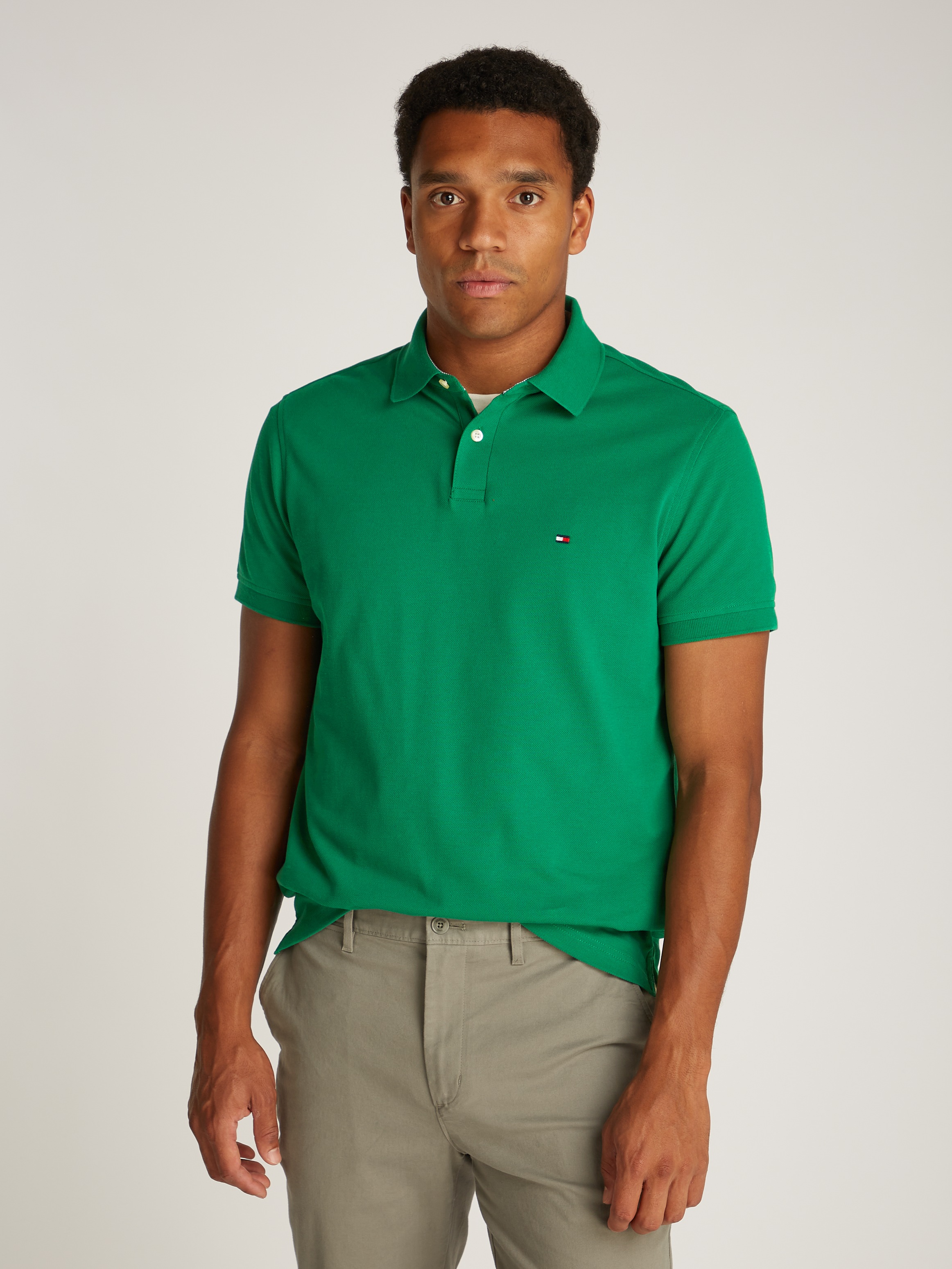 Tommy Hilfiger Poloshirt "1985 REGULAR POLO", mit Tommy Hilfiger Kontrastst günstig online kaufen