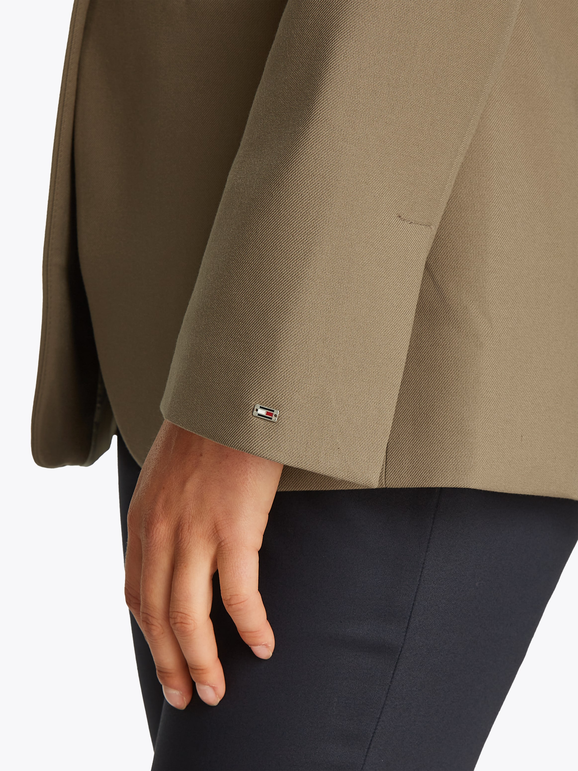 Tommy Hilfiger Longblazer »SMD CORE REGULAR SB BLAZER«, mit Logostickerei
