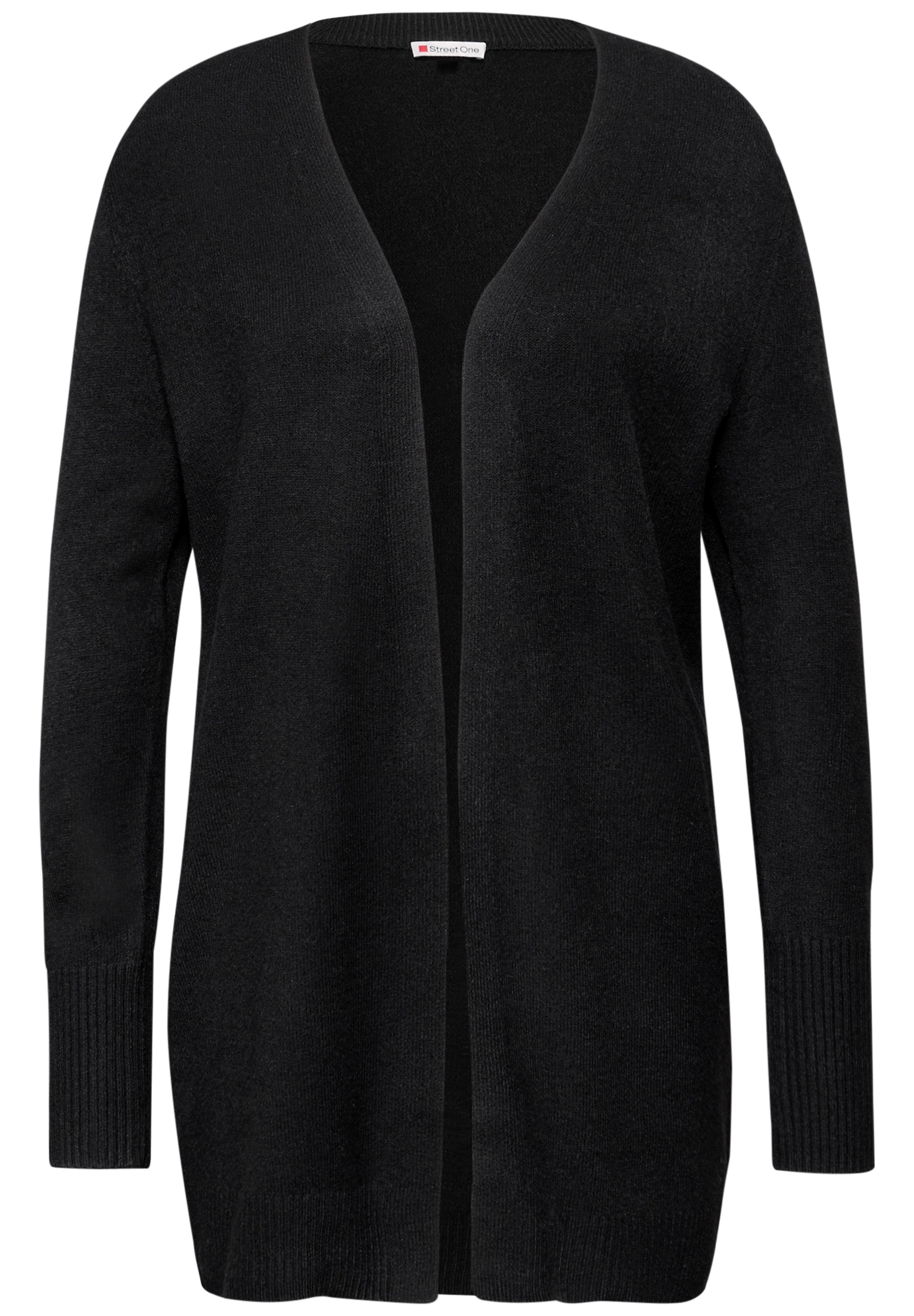 STREET ONE Strickjacke aus softem Materialmix