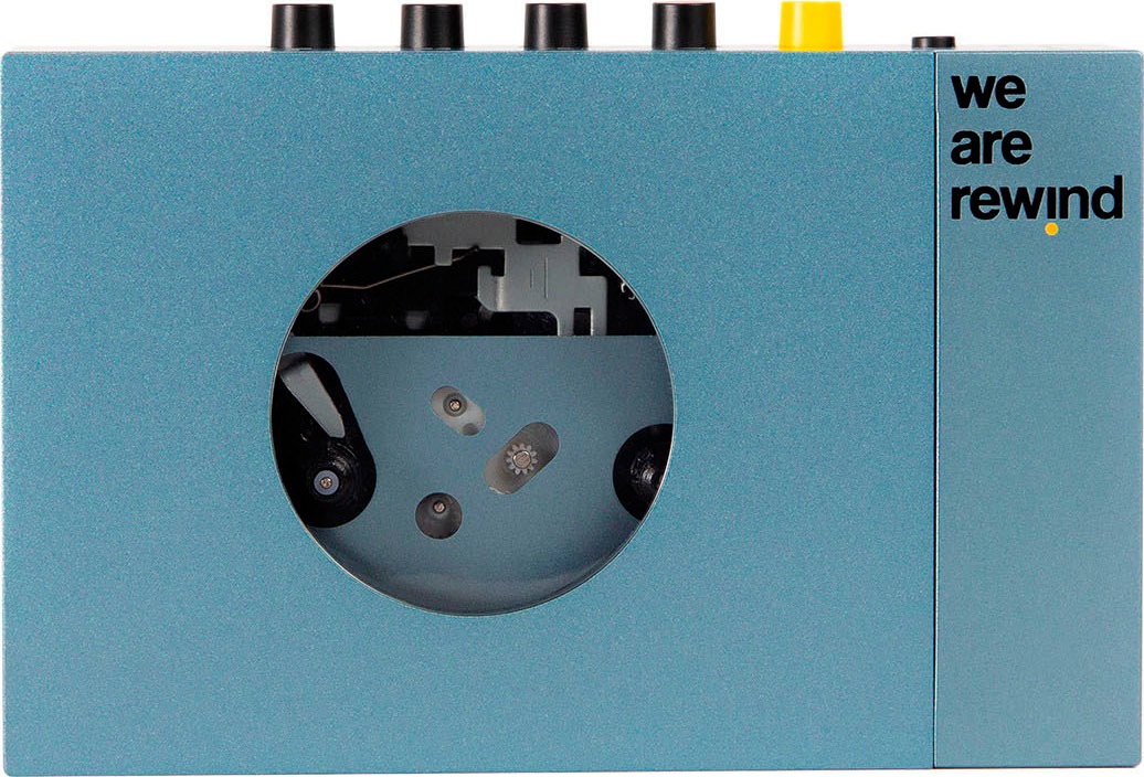 We Are Rewind Kassetten Player »Tragbarer Kassettenspieler mit Bluetooth«, Bluetooth