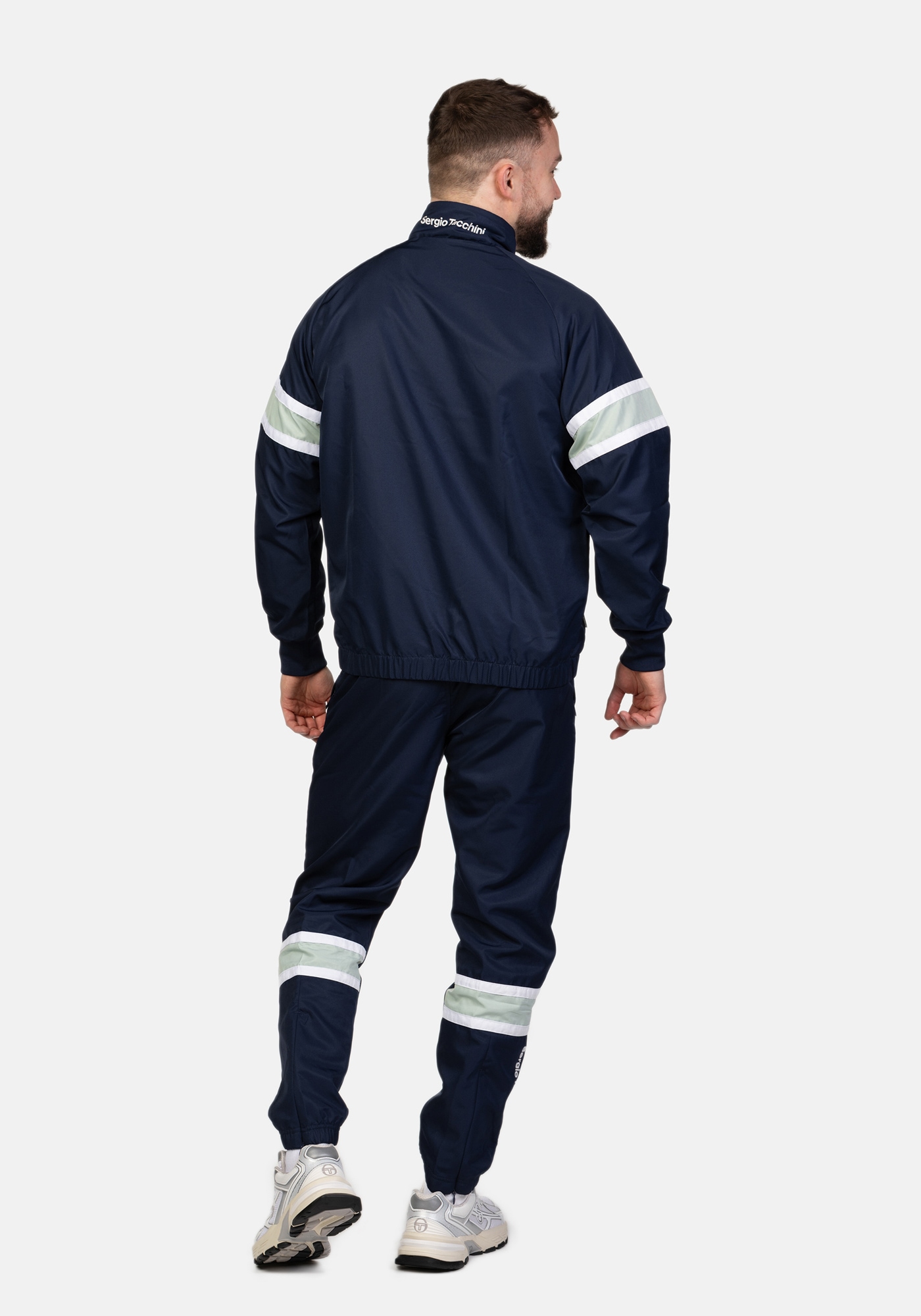 Sergio Tacchini Trainingsanzug »BOARD TRACKSUIT Herren«, Trainingsanzug Herren, Tracksuit, Retro, Outdoor, Jogging, Streetwear