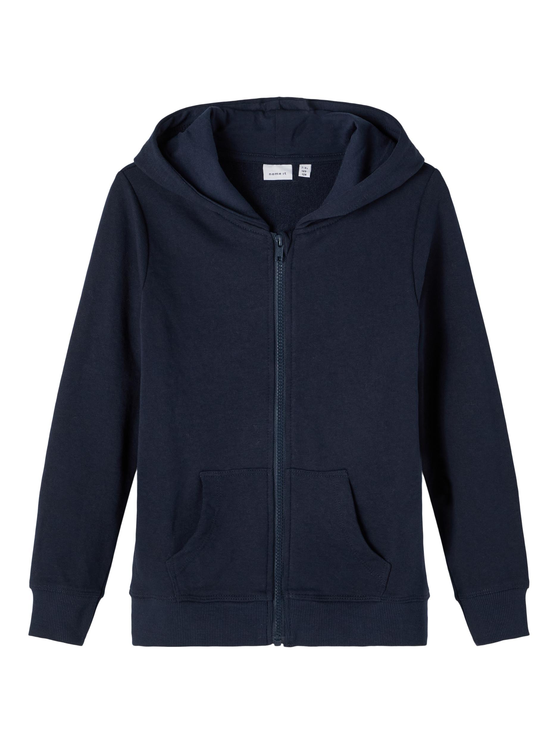 Name It Sweatjacke »NKMNESWEAT CARD W HOOD BRU NOOS«