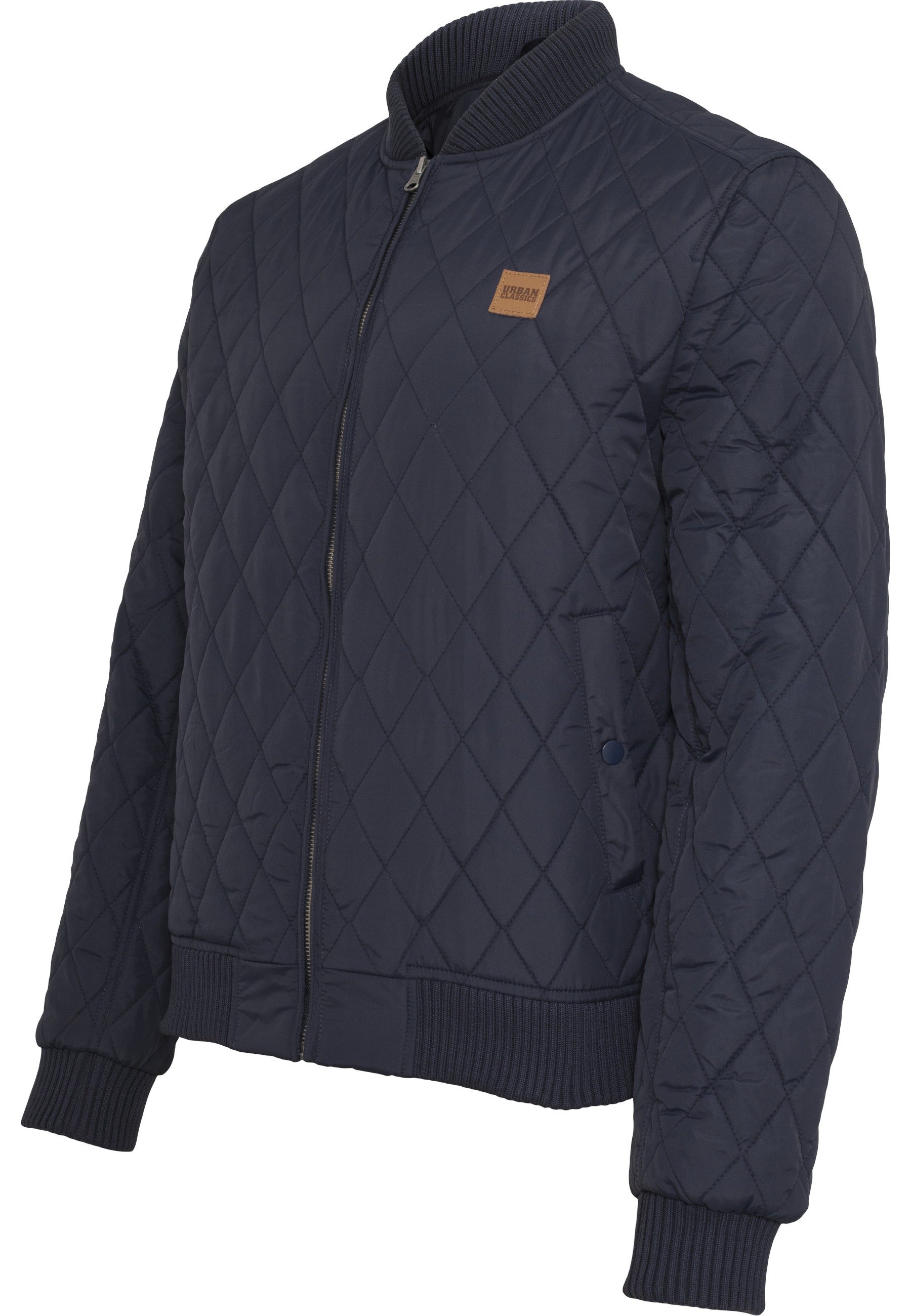 Thumbnail - URBAN CLASSICS Langmantel "Urban Classics Herren Diamond Quilt Jacket"