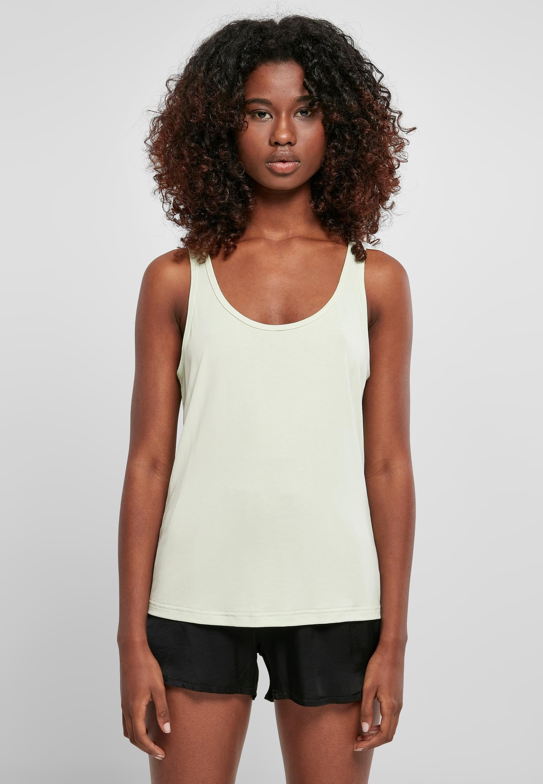 URBAN CLASSICS Muskelshirt »Urban Classics Damen Ladies Modal Loose Top«, (1 tlg.)