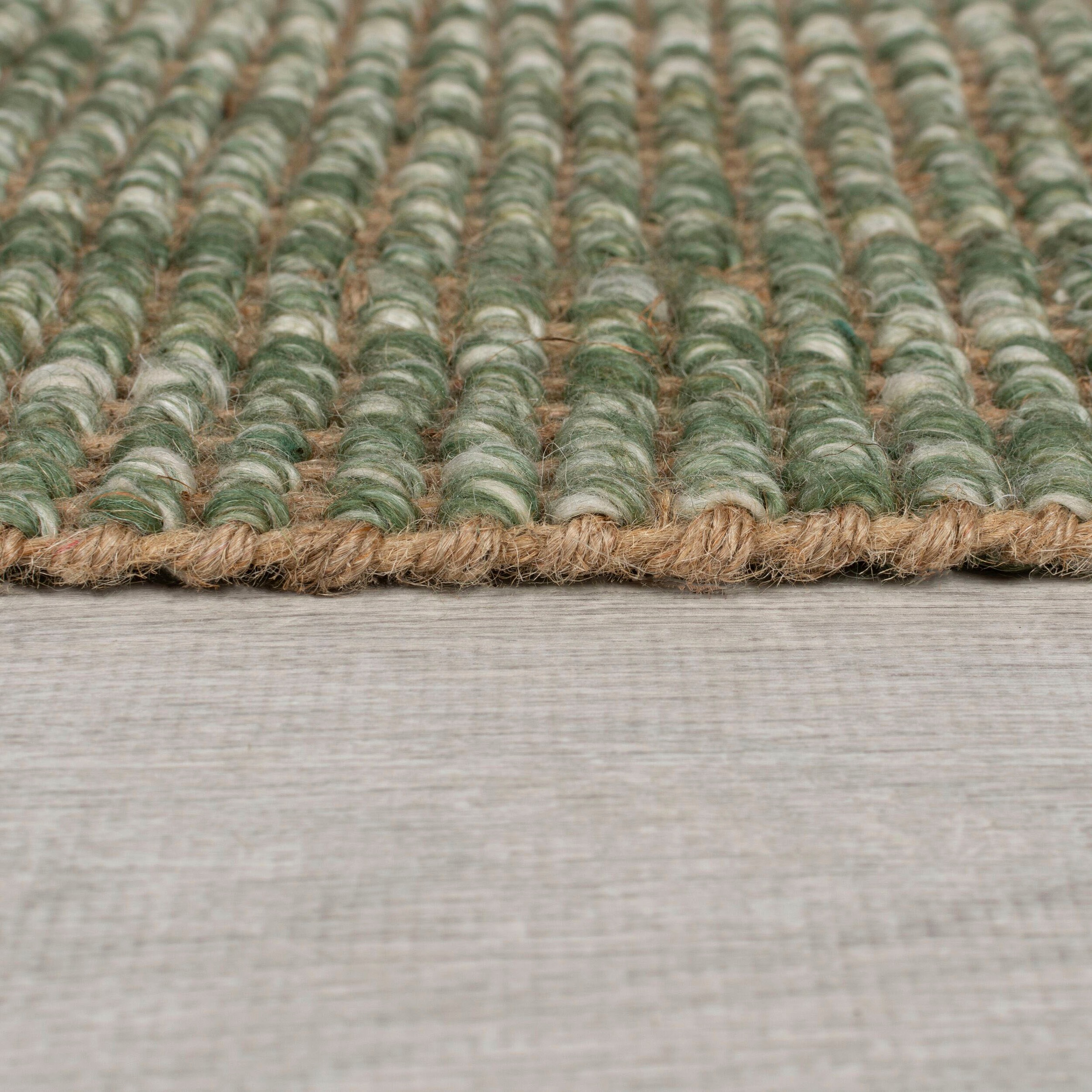 FLAIR RUGS Läufer »Jute Ombre«, rechteckig