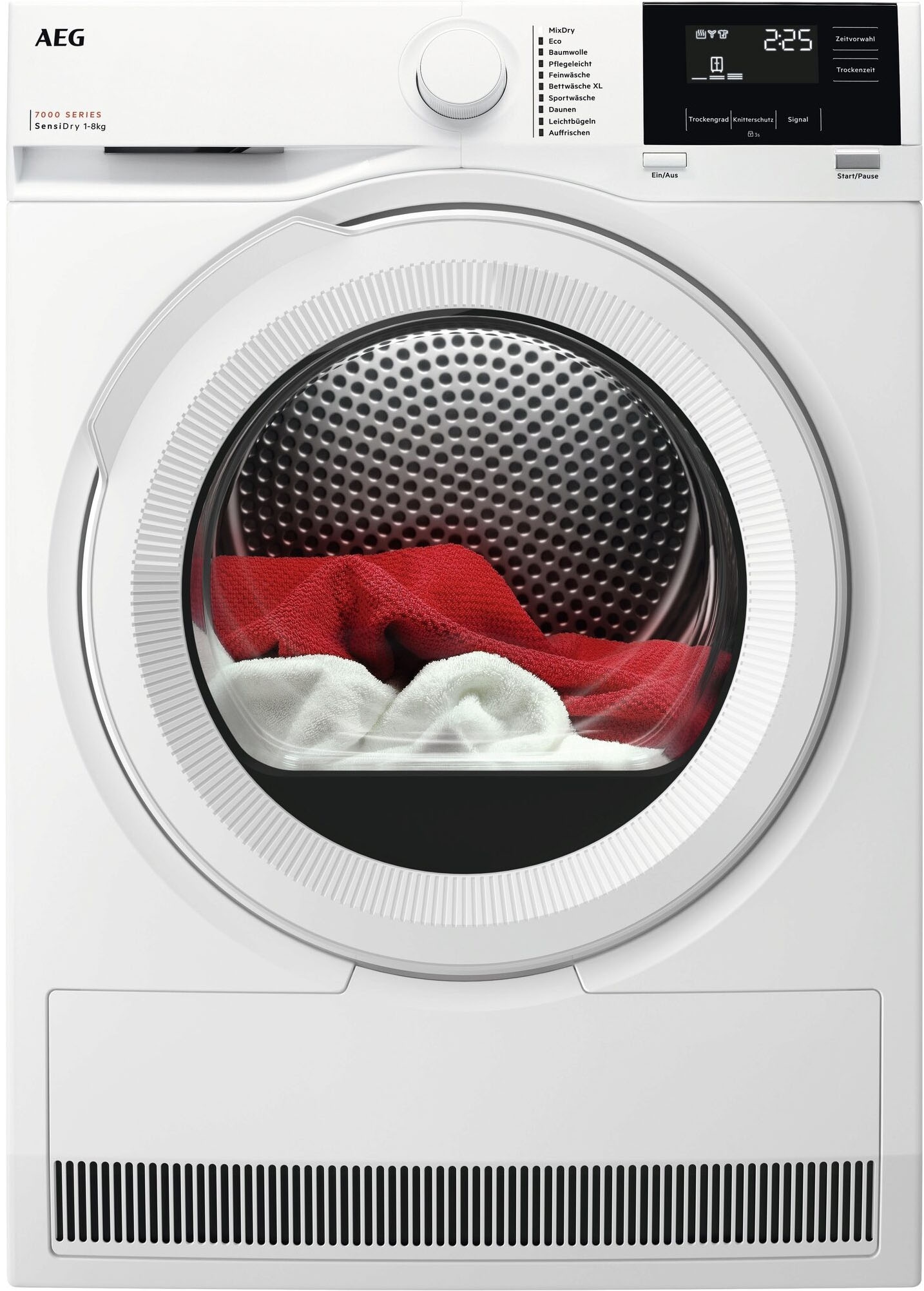 AEG Wärmepumpentrockner "TR7T61580" Serie 7000 SensiDry: mit der Wärmepumpe günstig online kaufen