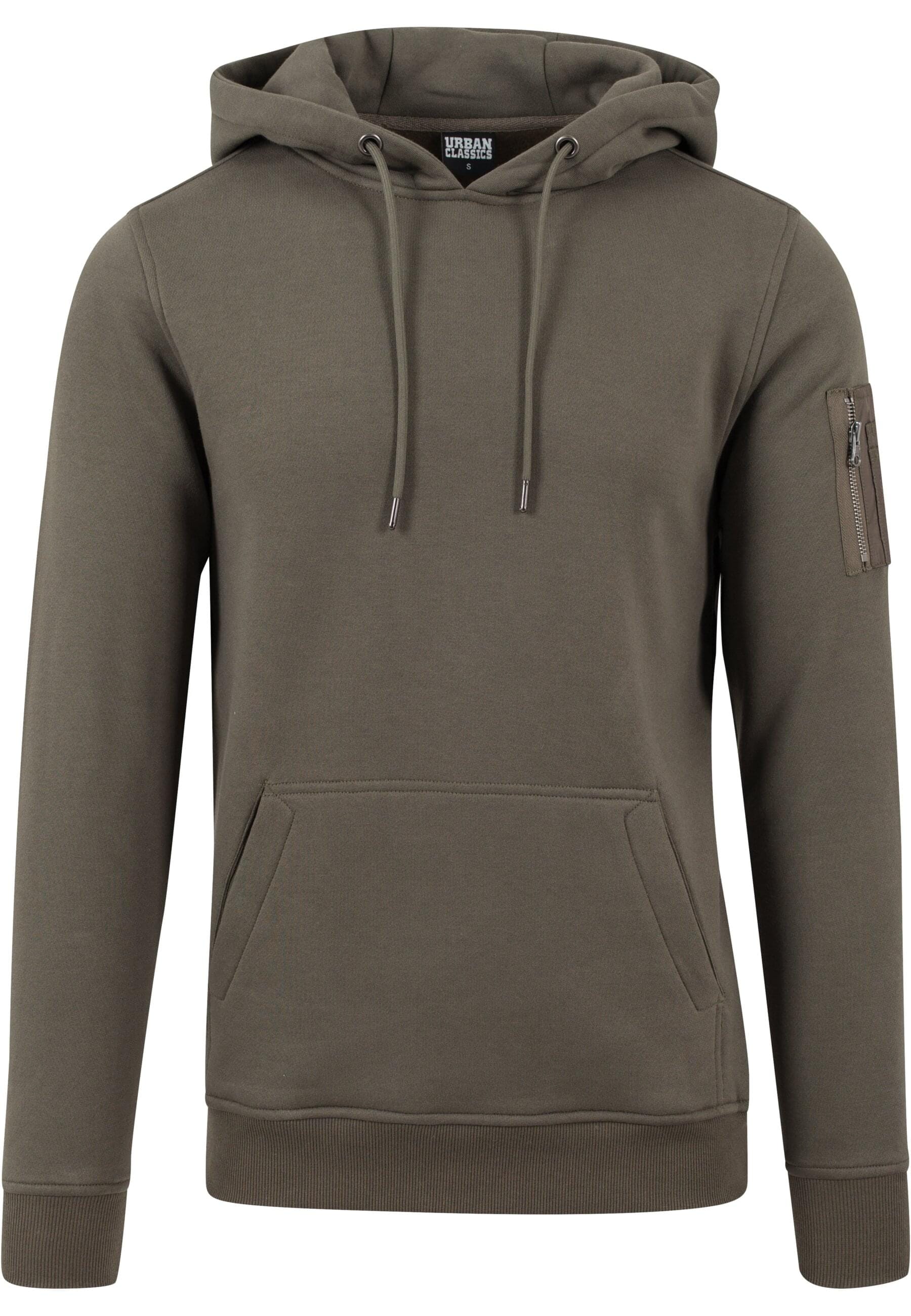 URBAN CLASSICS Sweatshirt "Urban Classics Herren Sweat Bomber Hoody" 1 Stk. günstig online kaufen