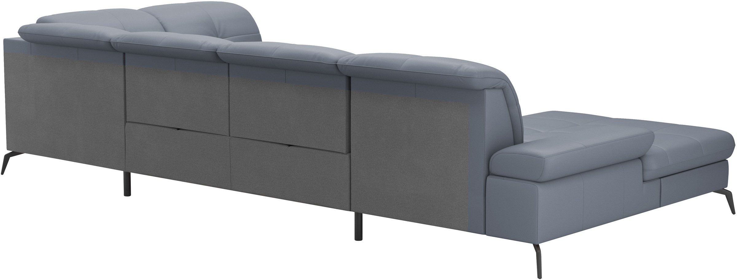 sit&more Wohnlandschaft »Amica, U-Form, inkl. Sitztiefenverstellung und Armteilverstellung«, wahlweise mit Kopfteilverstellung, Bettfunktion und Bettkasten