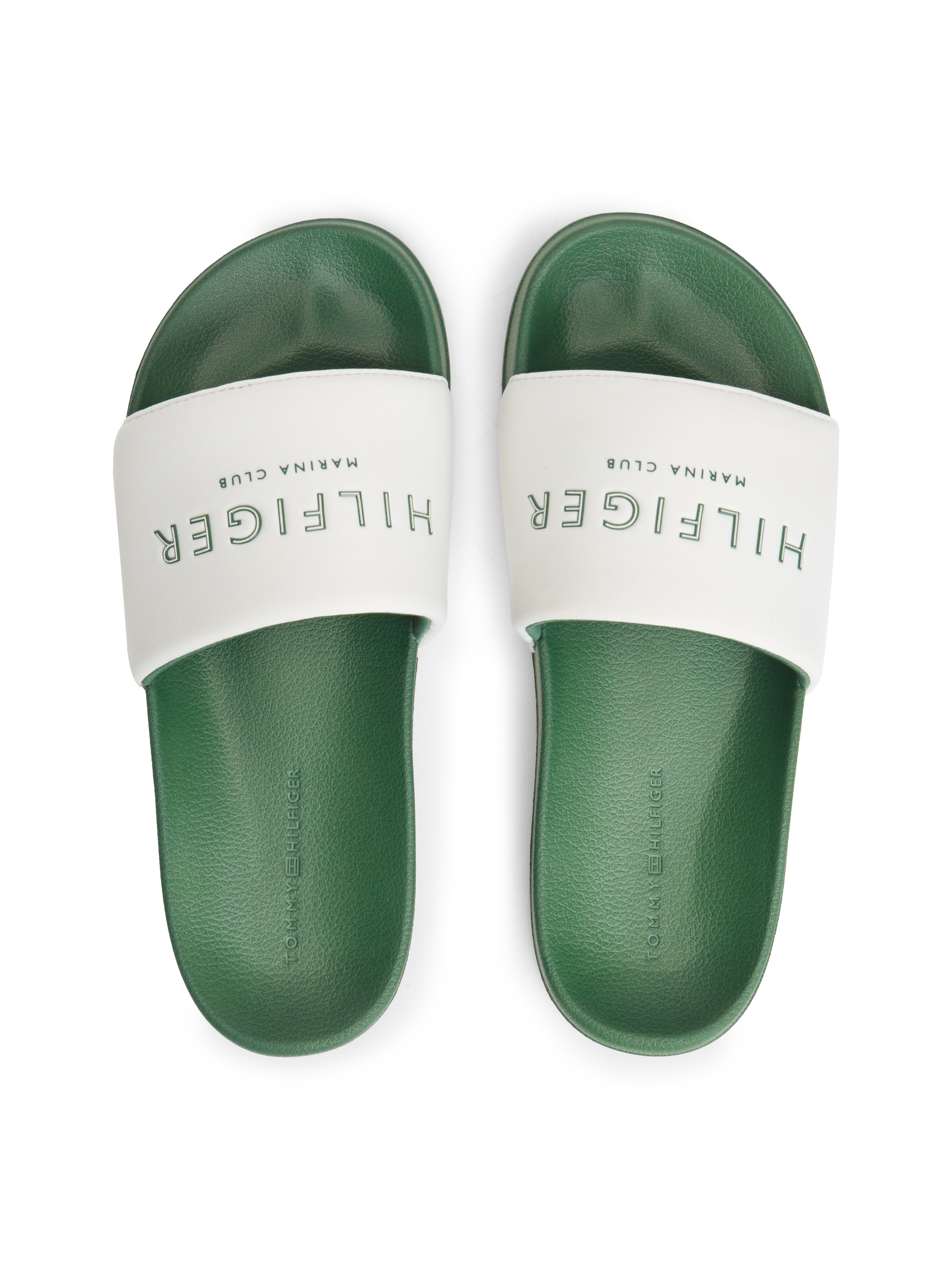 Tommy Hilfiger Pantolette »HILIFGER NEOPRENE POOL SLIDE«  Sommerschuh, Poolslide mit Kontrast-Logoschriftzug