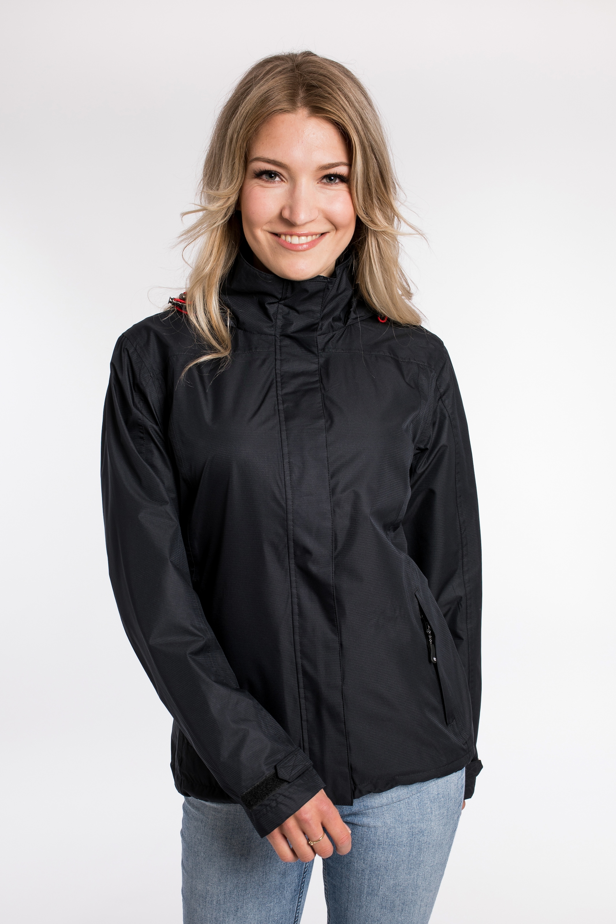 Outdoorjacke »GLENDALE PEAK WOMEN«, Kontrastreissverschluss