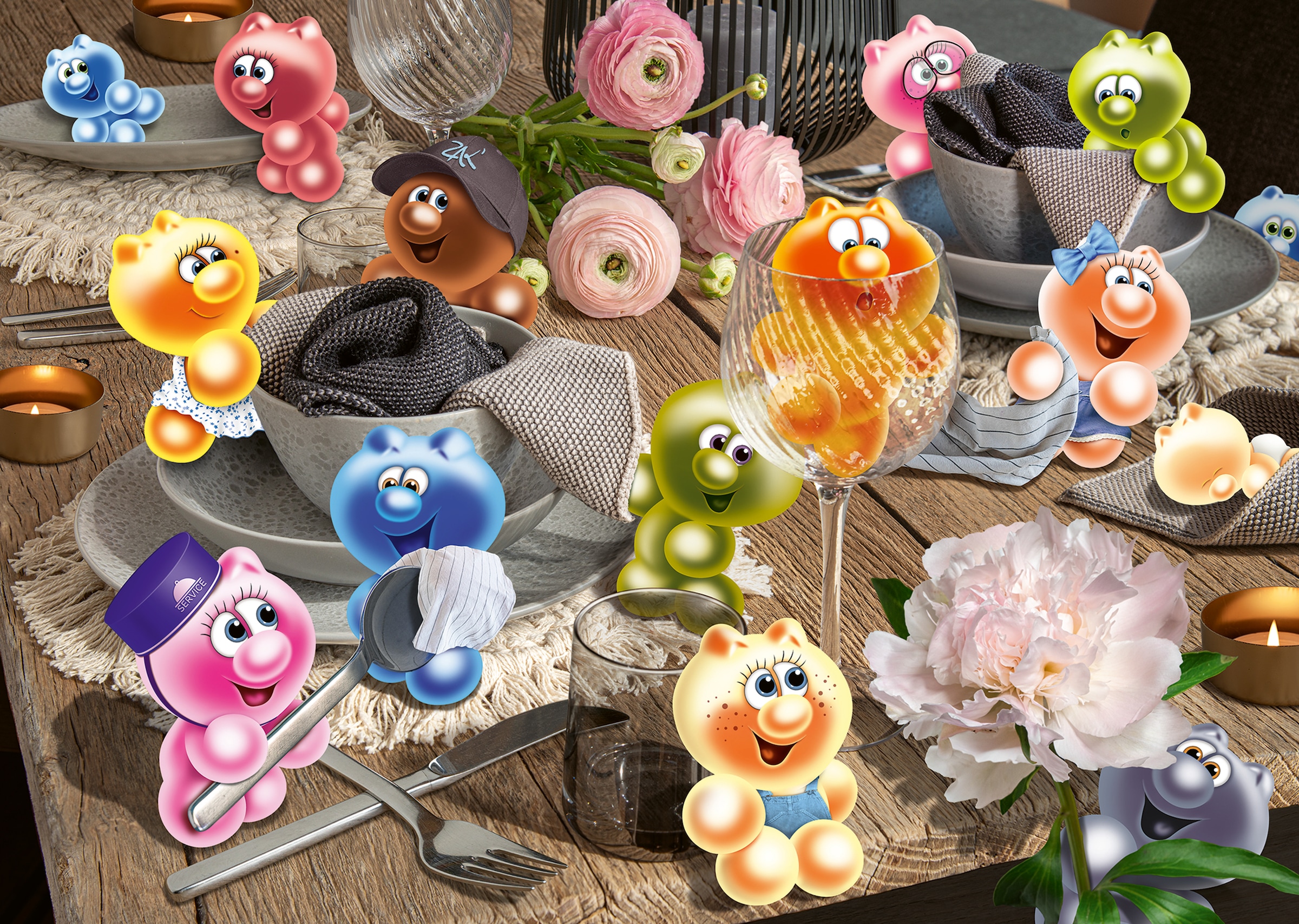 Ravensburger Puzzle »Gelini decken den Tisch«, Made in Germany