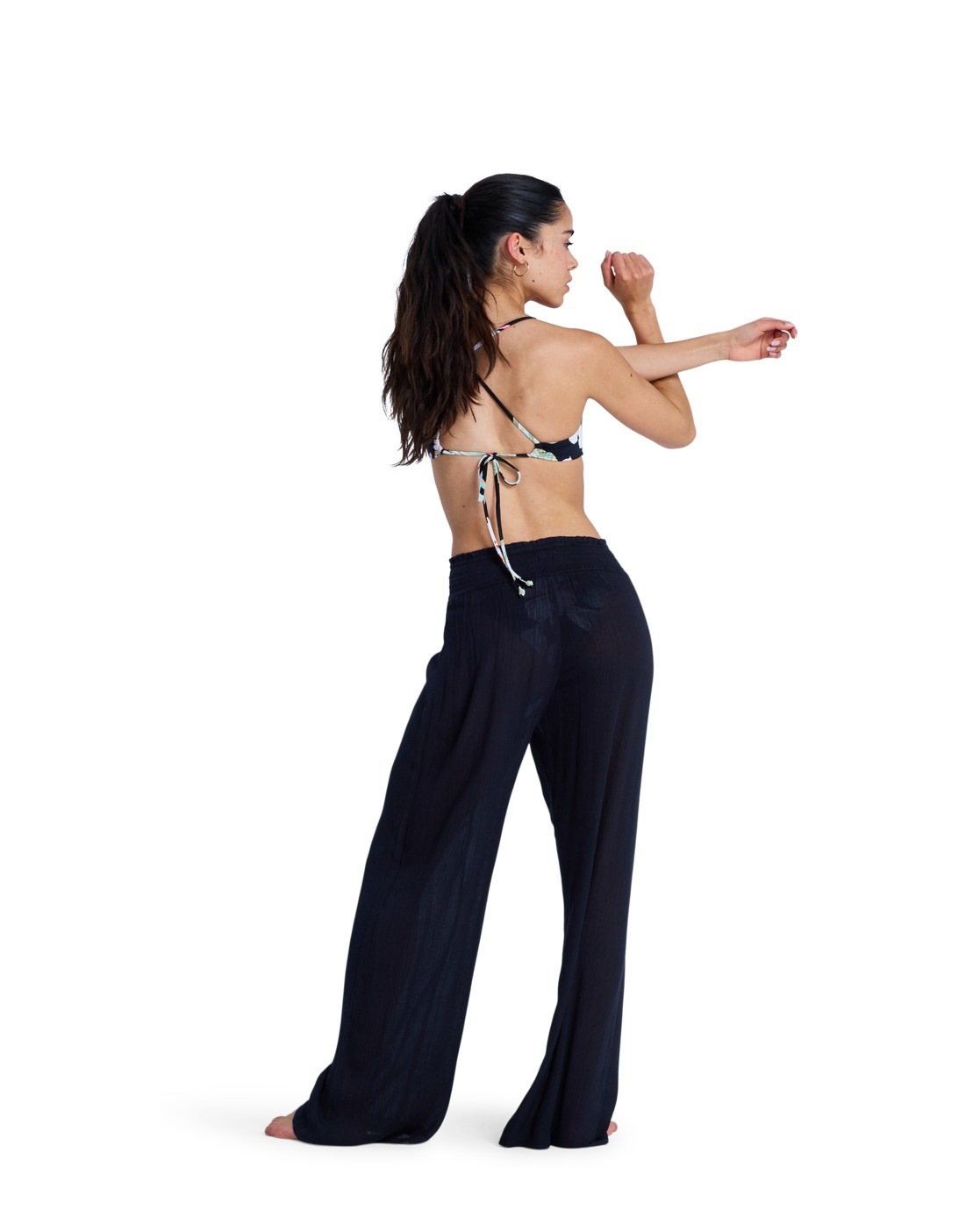 Roxy Along The Sunset Pants Anthracite L Women
