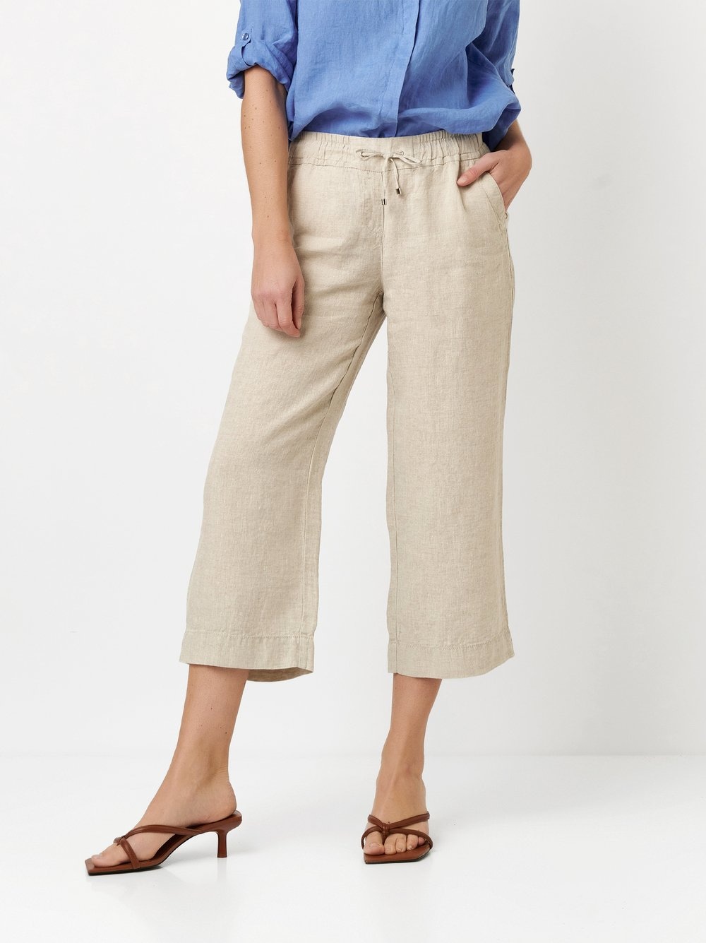 TONI Culotte »Pia«  Sommerhose aus sommerlicher Leinenqualität