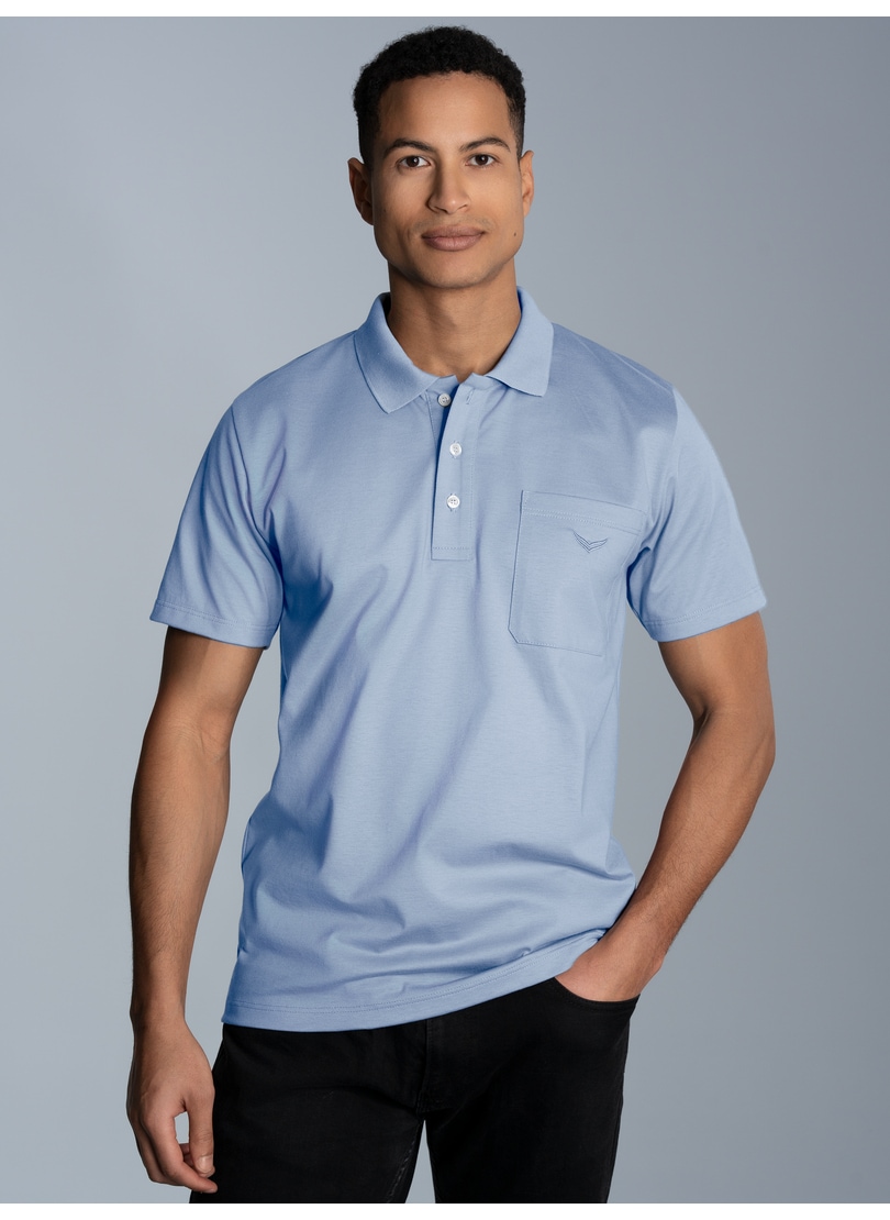 Trigema Poloshirt "TRIGEMA Poloshirt aus Single-Jersey"