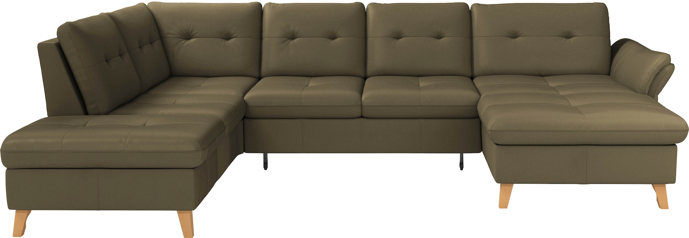 sit&more Wohnlandschaft "Göteborg" inkl. Sitztiefenverstellung, wahlweise mit Bettfunktion & Bettkasten