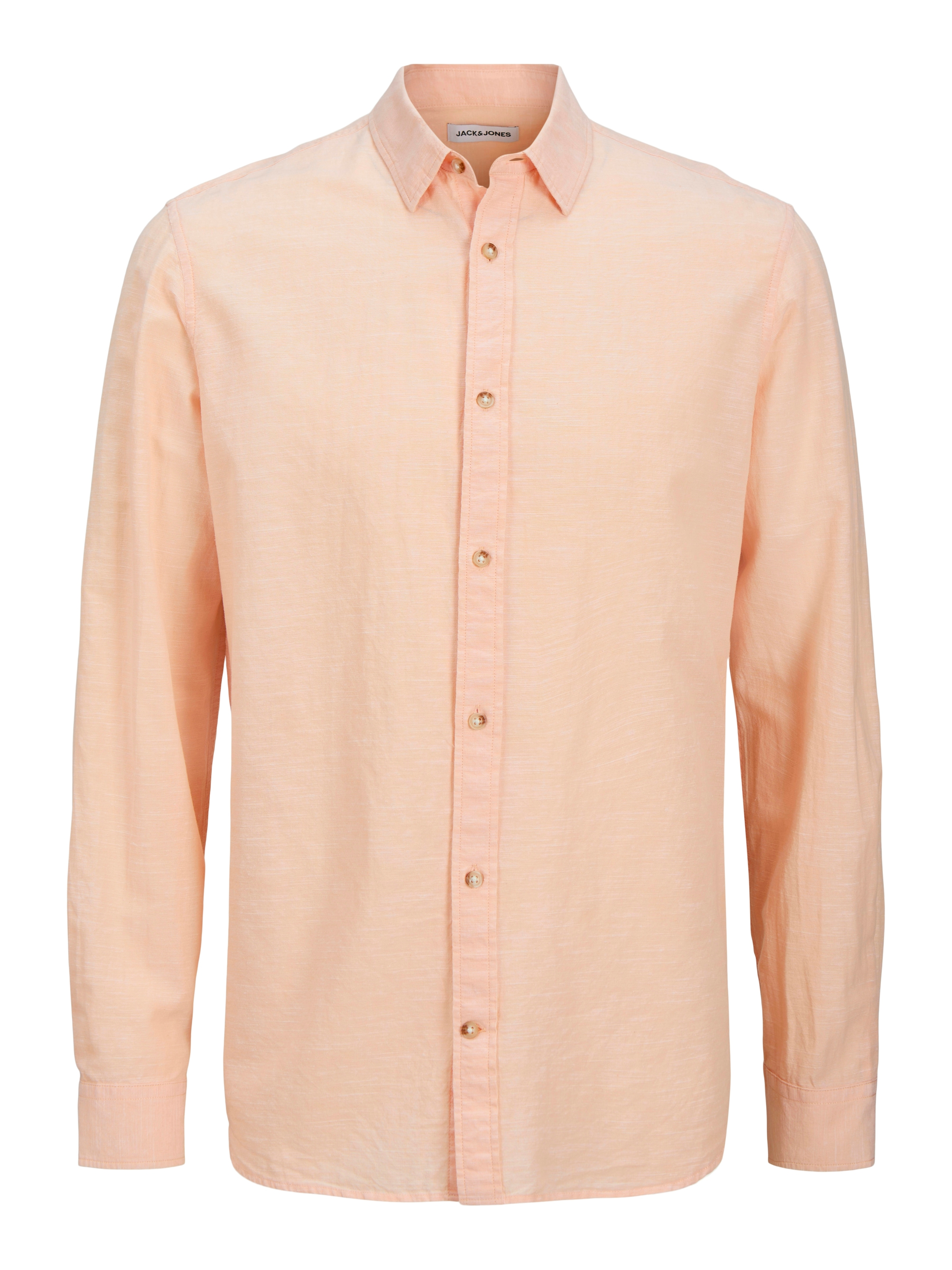 Jack & Jones Langarmhemd »JJESUMMER SHIRT LS SN«, mit Hemdkragen
