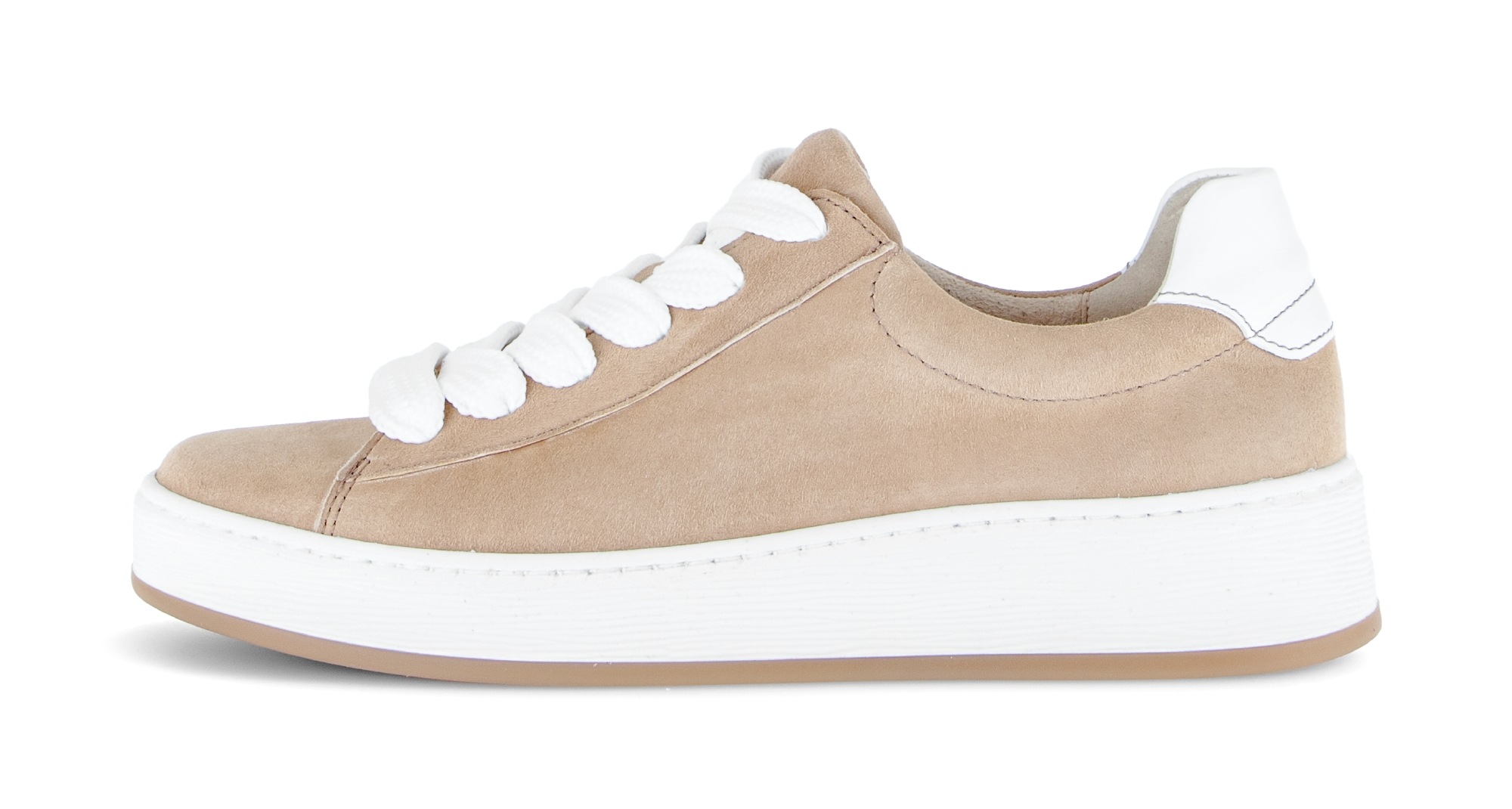 Thumbnail - Gabor Plateausneaker "FLORENZ", Freizeitschuh, Halbschuh, Schnürschuh, dezente Ziernähte, G-Weite