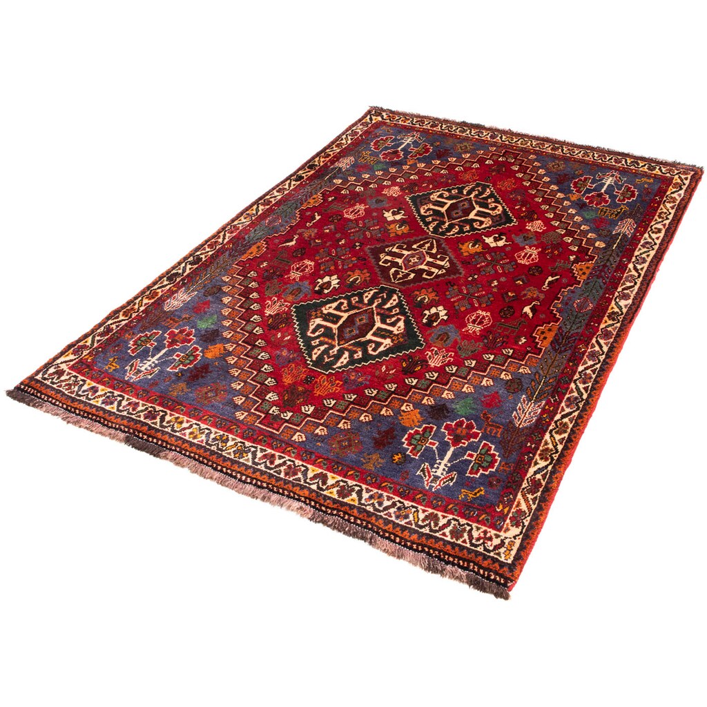 morgenland Orientteppich »Perser - Nomadic - 163 x 111 cm - dunkelrot«, rechteckig