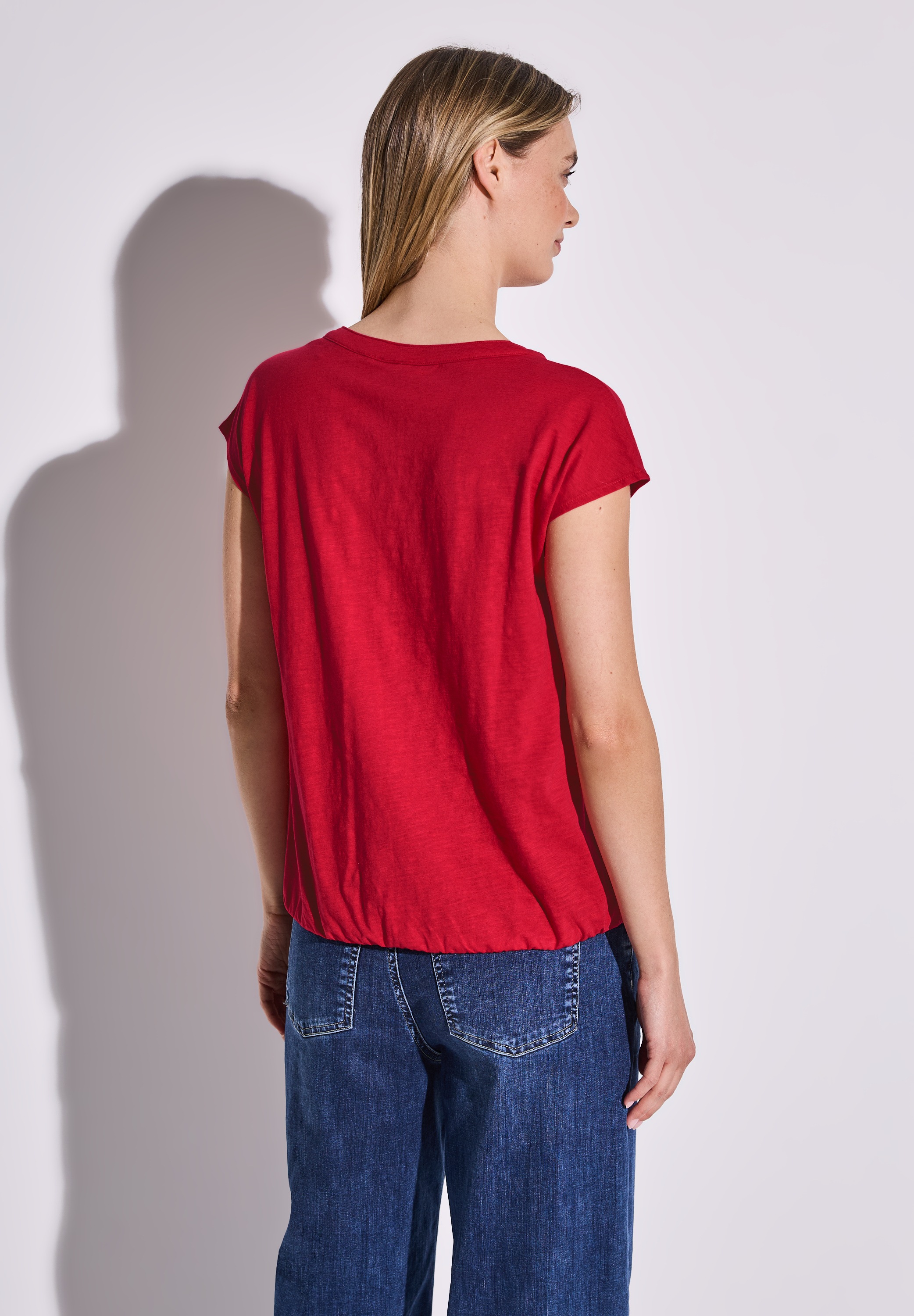 STREET ONE T-Shirt, aus reiner Baumwolle