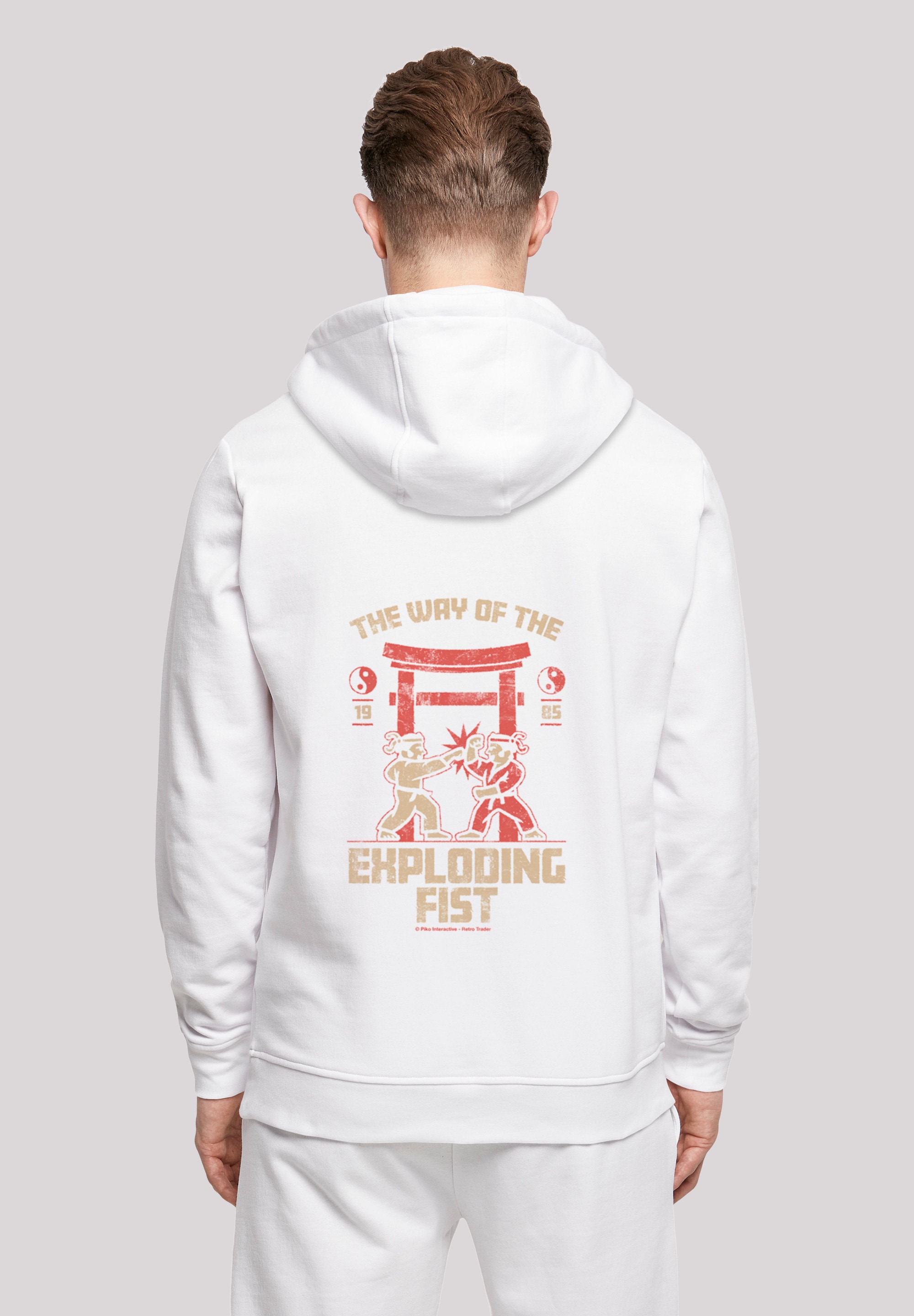 F4NT4STIC Kapuzenpullover "Retro Gaming The Way of the Exploding Fist", Pri günstig online kaufen